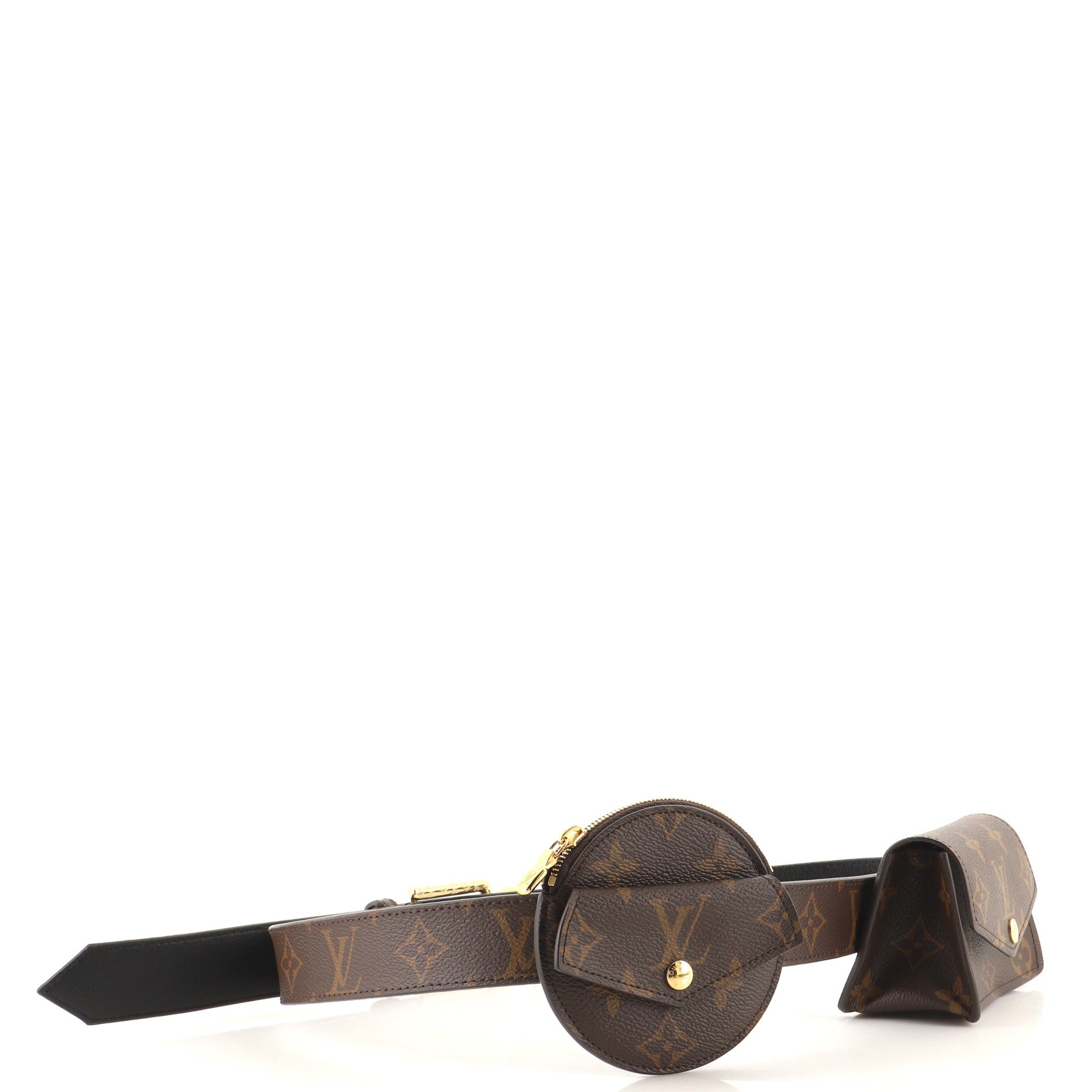 Daily Multi Pocket Belt Monogram Canvas Medium 90