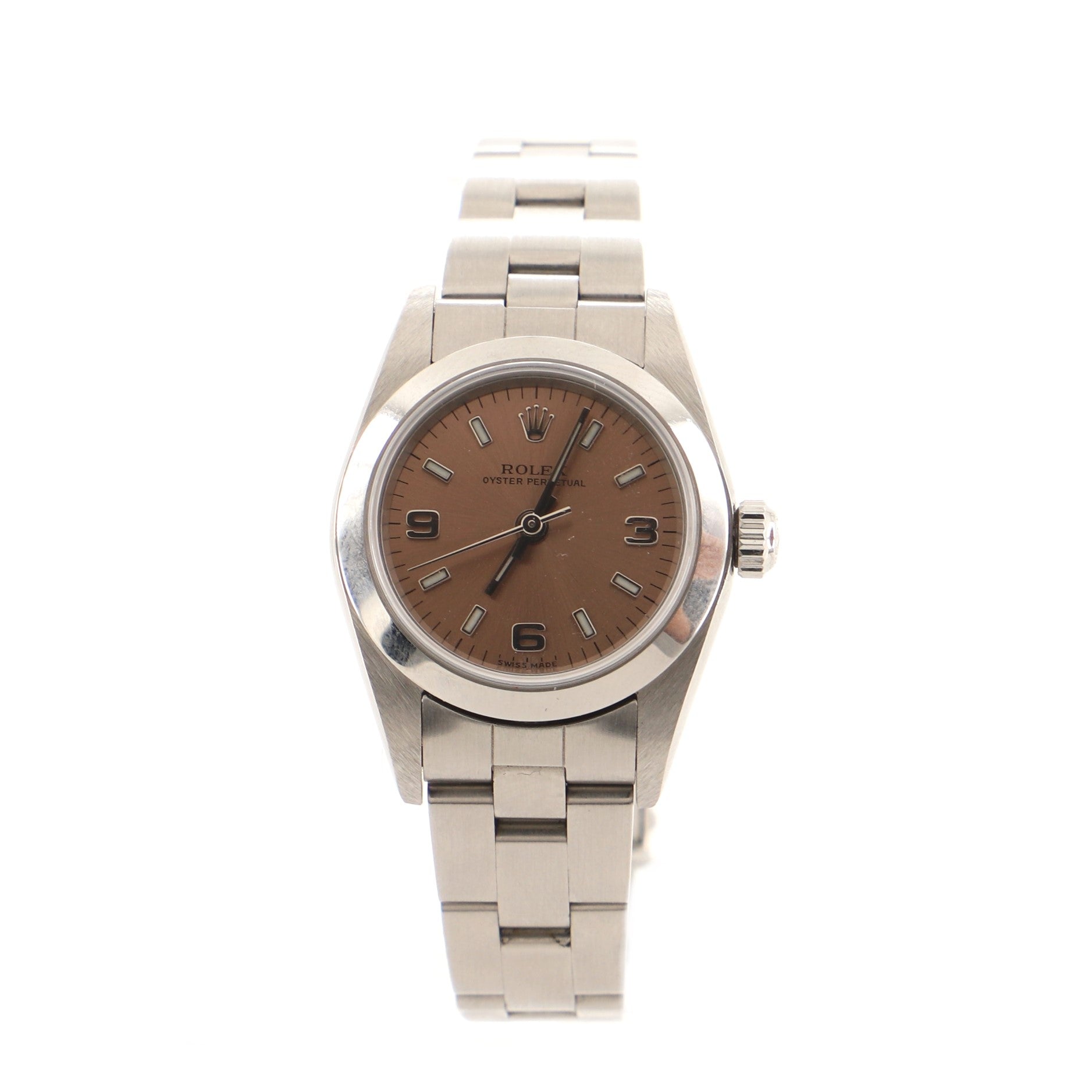 Oyster Perpetual Automatic Watch Stainless Steel 24