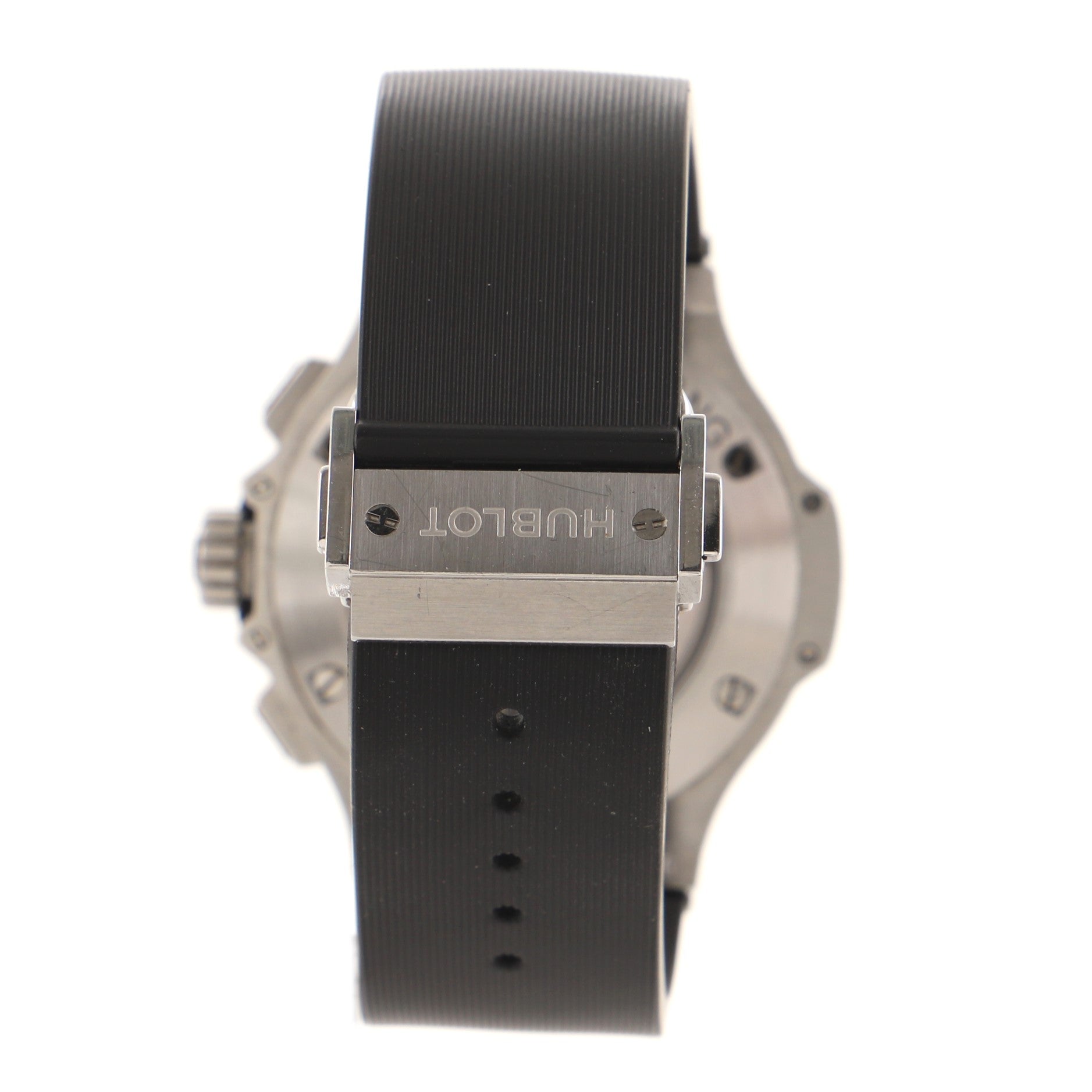 Big Bang Aero Bang Chronograph Automatic Watch Stainless Steel and Rubber 44
