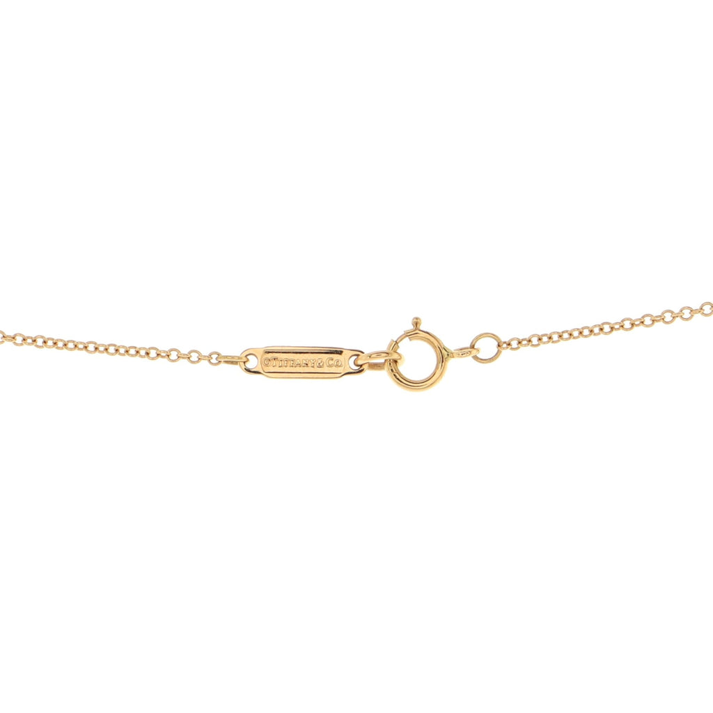 Atlas Circle Pendant Necklace 18K Rose Gold with Diamonds
