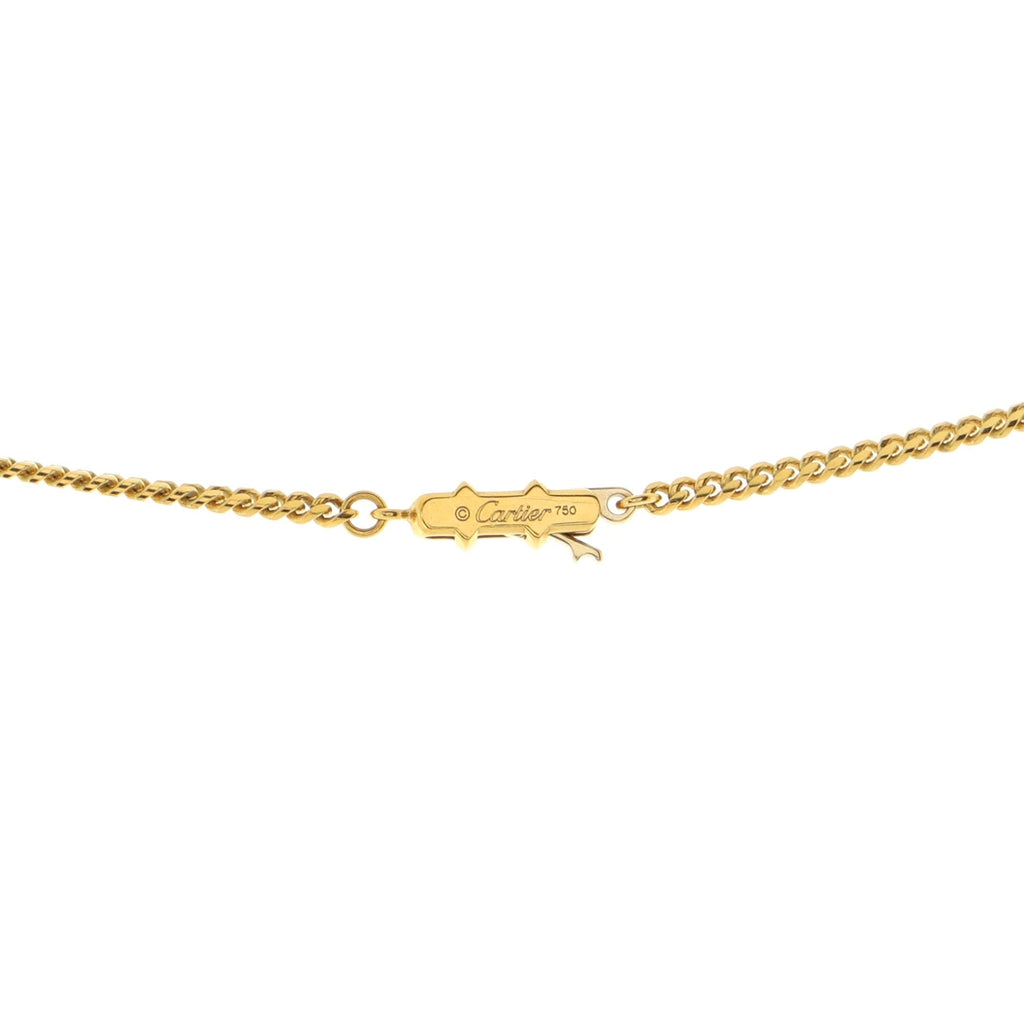 La Dona Pendant Necklace 18K Yellow Gold with Citrine