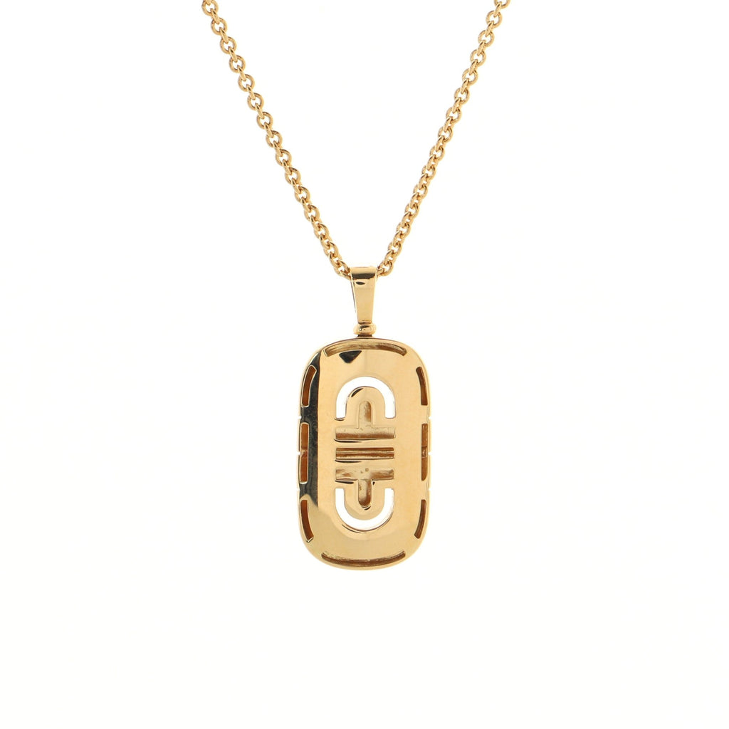 Parentesi Pendant Necklace 18K Yellow Gold