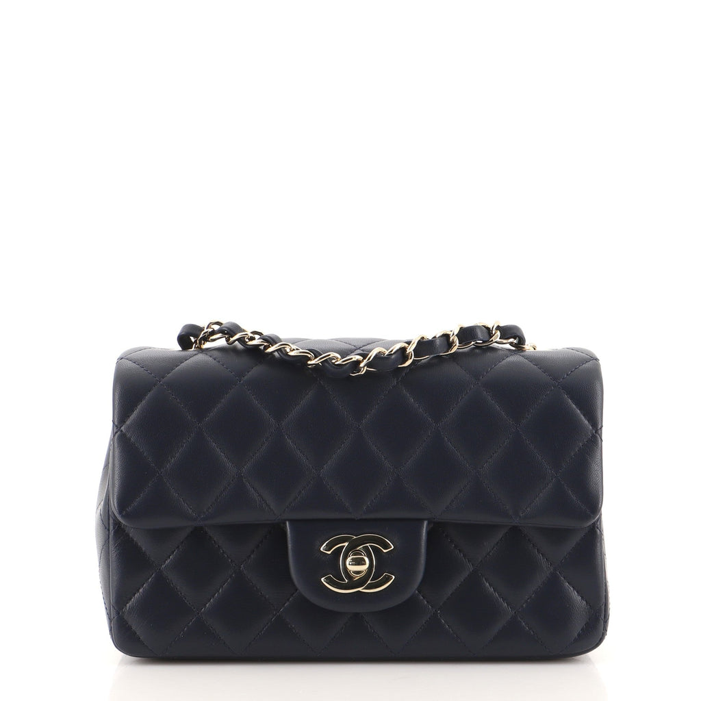 Classic Single Flap Bag Quilted Lambskin Mini