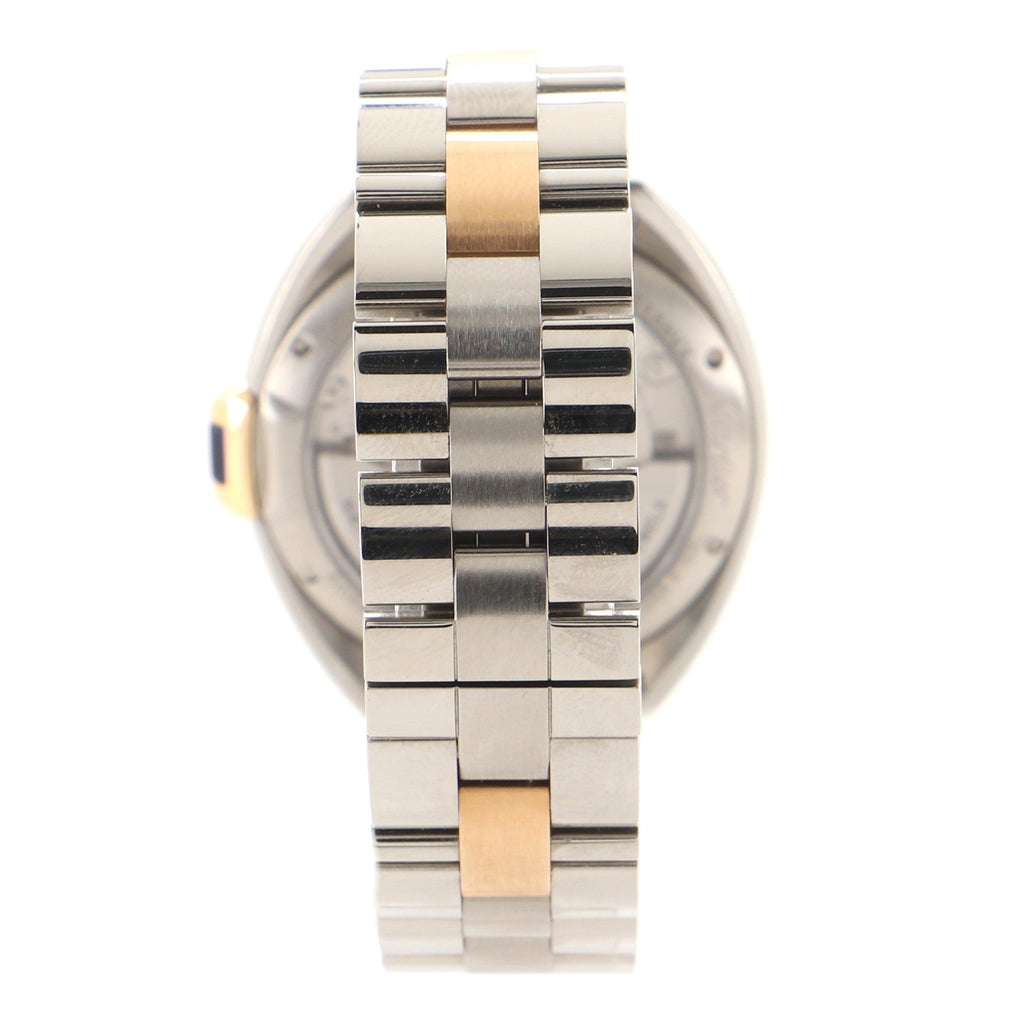 Cle de Cartier Automatic Watch Stainless Steel and Rose Gold 35