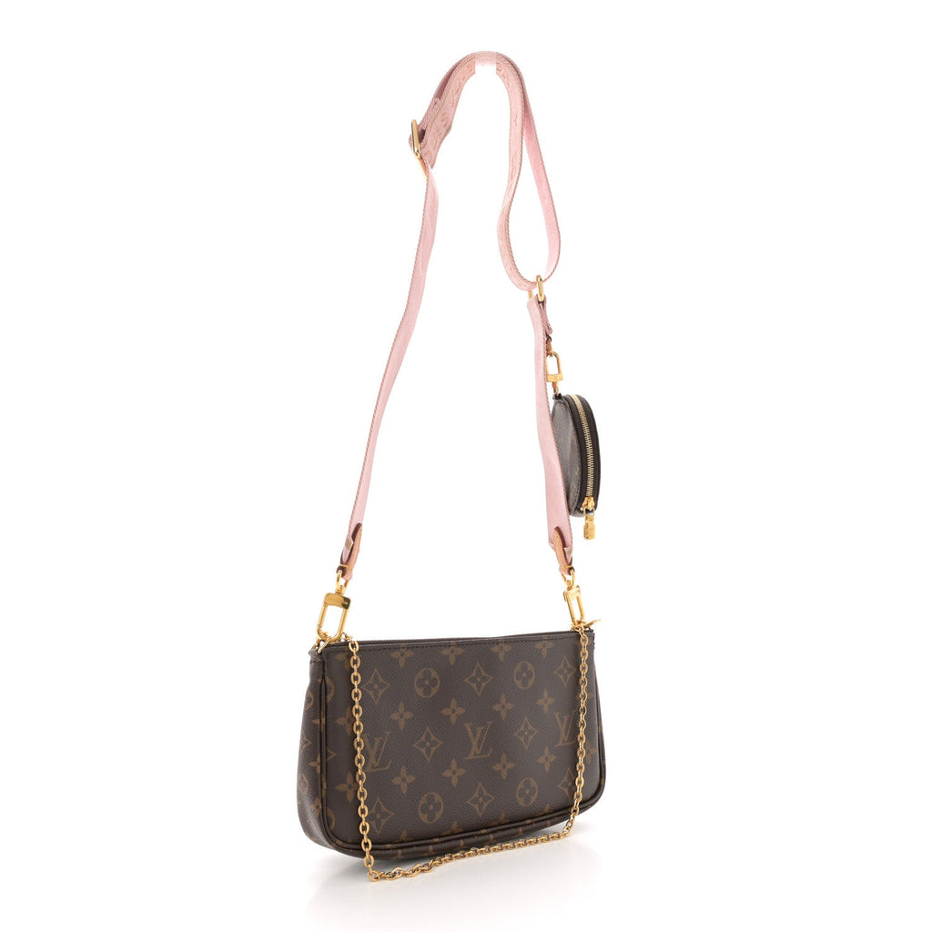 Monogram Multi Pochette Accessories Rose Clair
