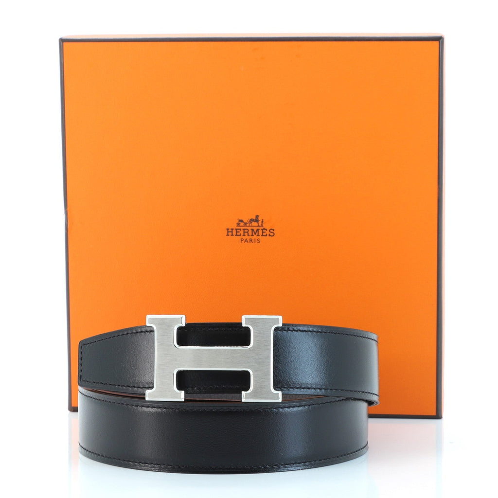 Constance Reversible Belt Leather Wide 80