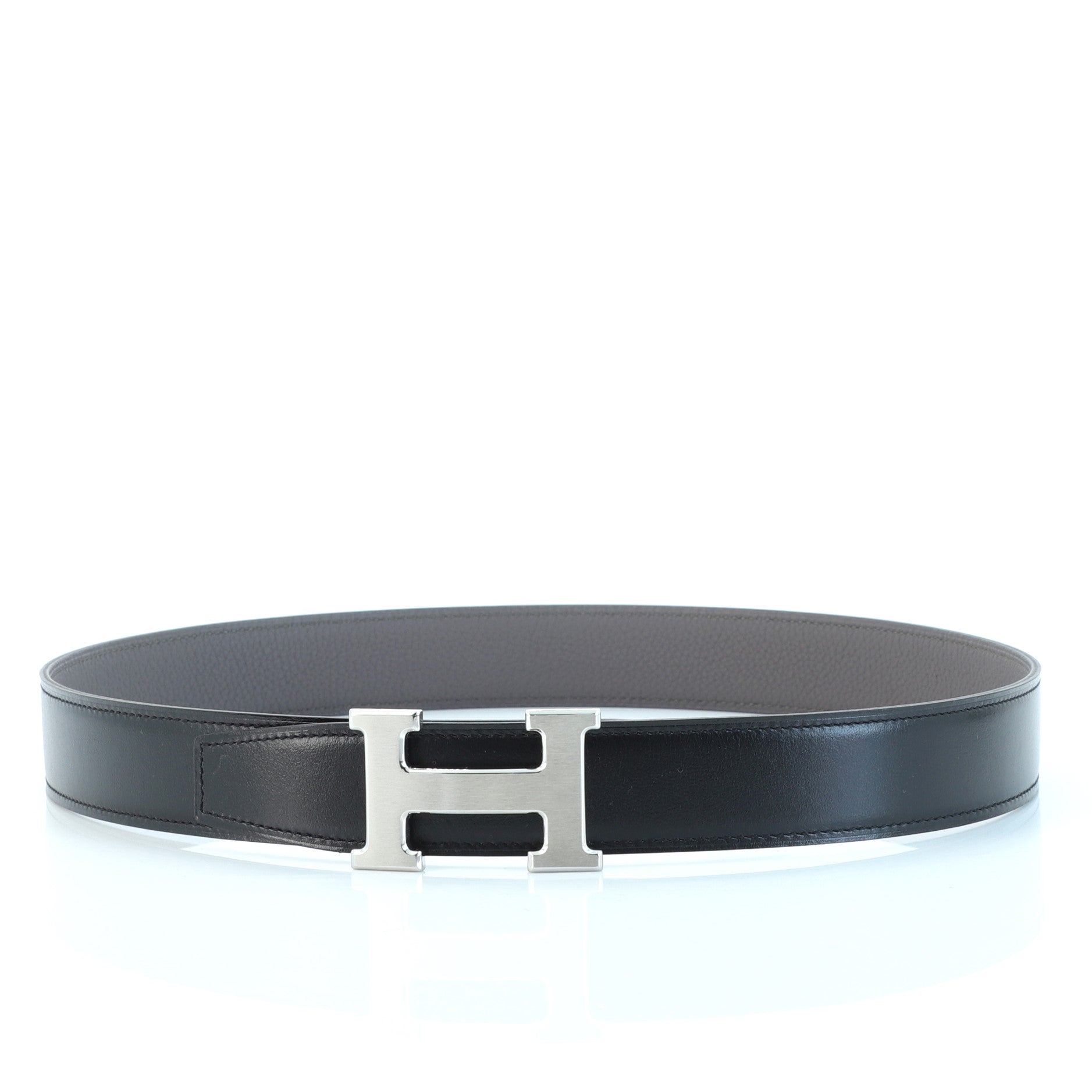 Constance Reversible Belt Leather Wide 80