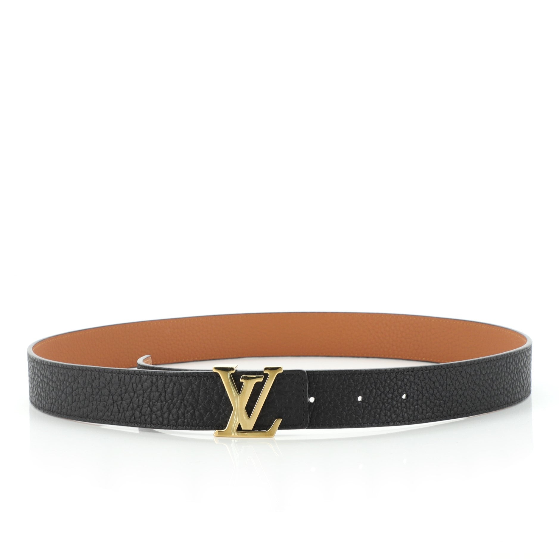 LV Initiales Reversible Belt Leather Wide 85