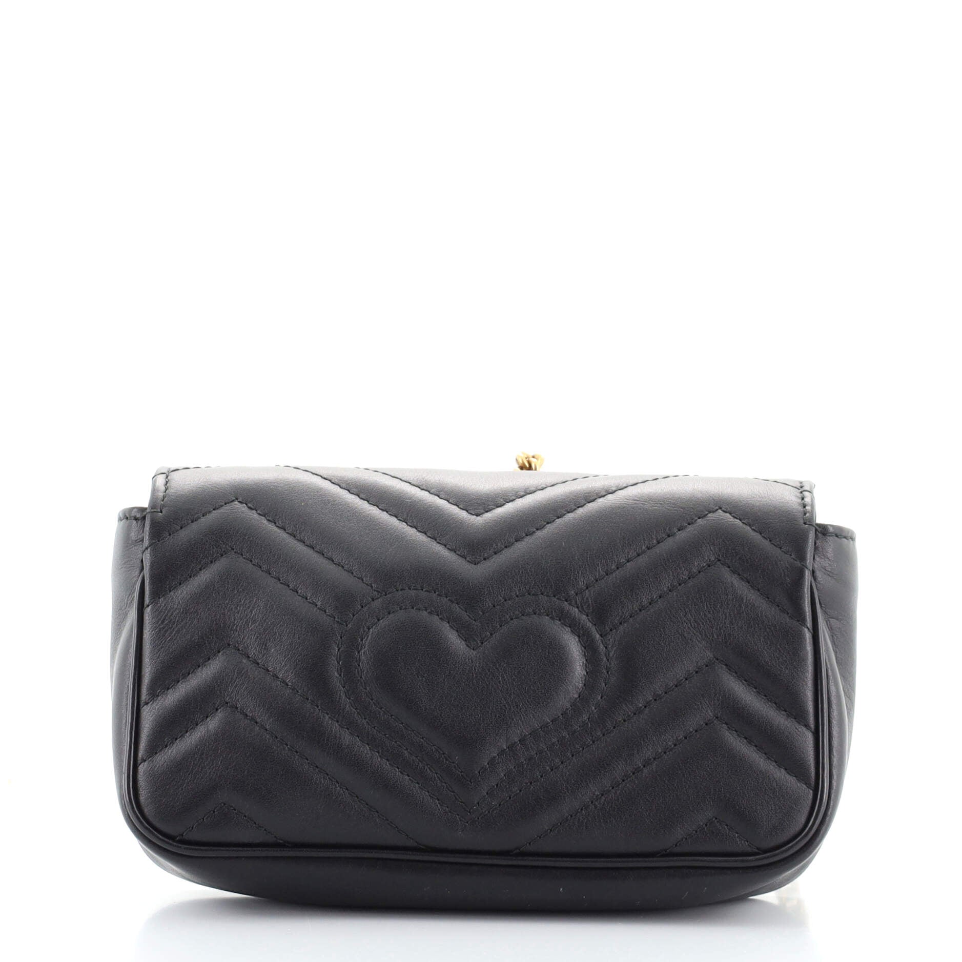 GG Marmont Chain Flap Bag Matelasse Leather Mini