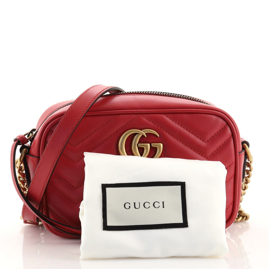 GG Marmont Shoulder Bag Matelasse Leather Mini