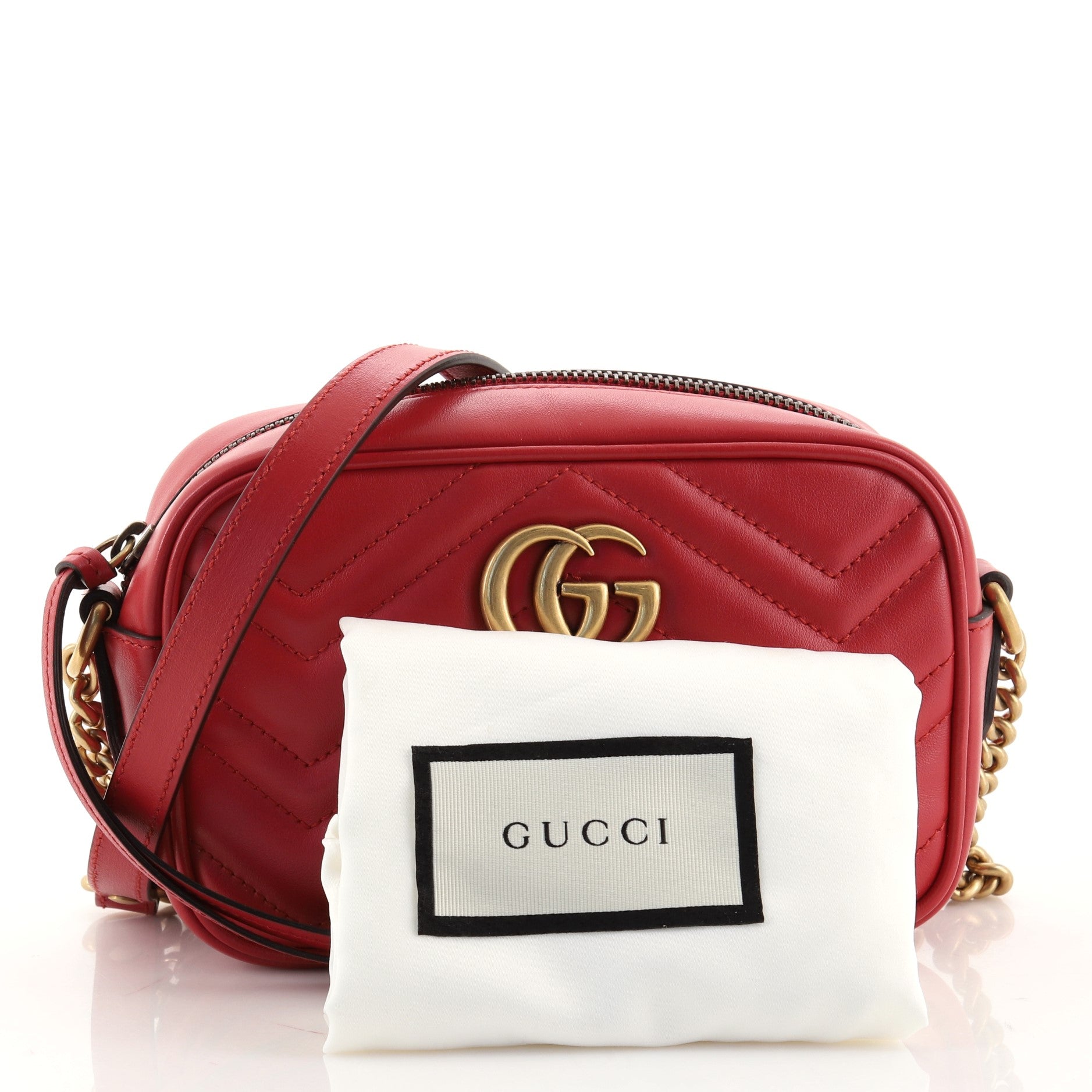 GG Marmont Shoulder Bag Matelasse Leather Mini