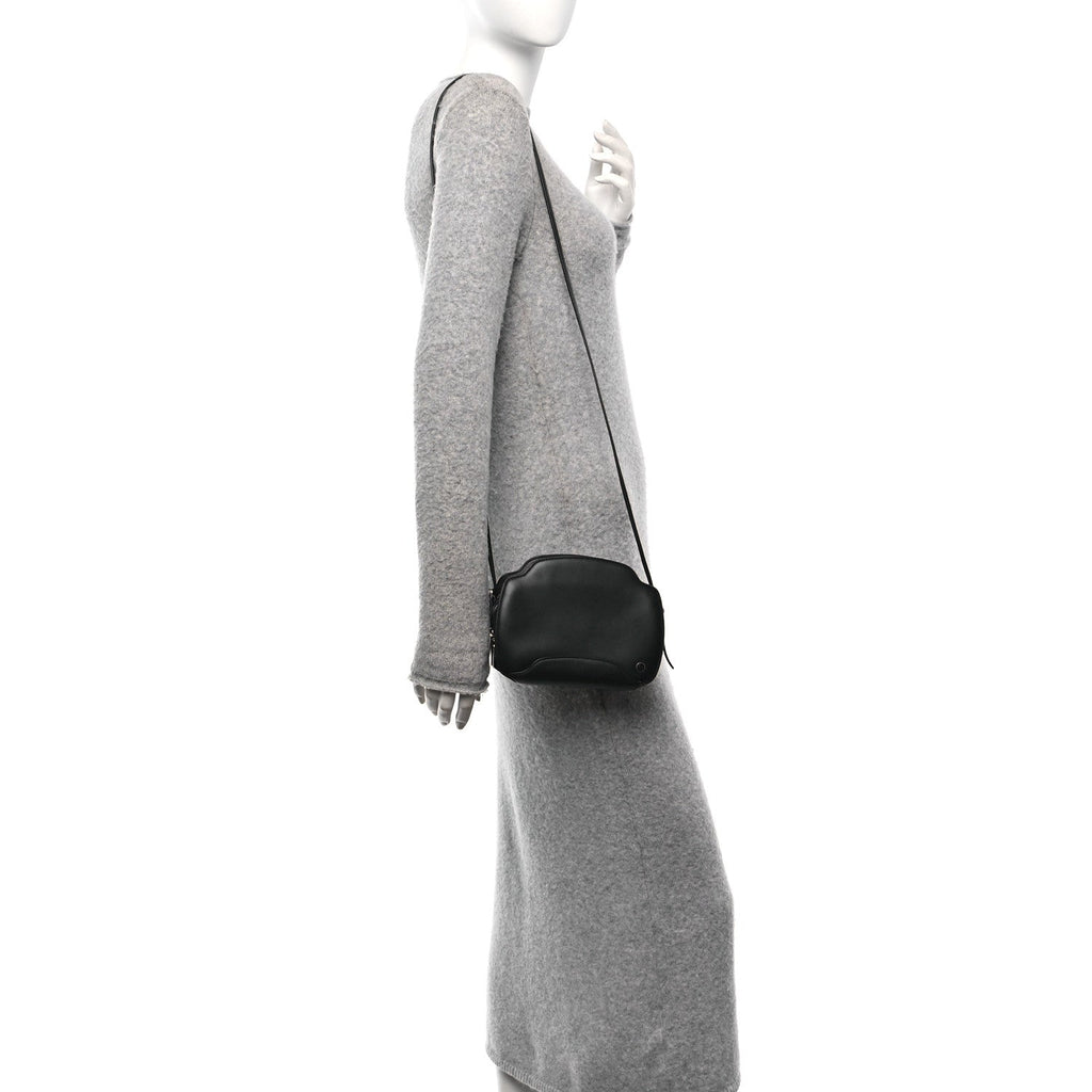Smooth Calfskin Sesia Crossbody Black