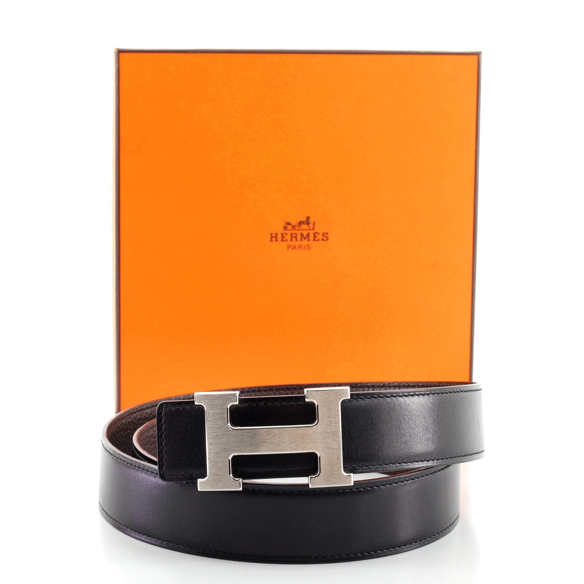 Constance Reversible Belt Leather Medium 90