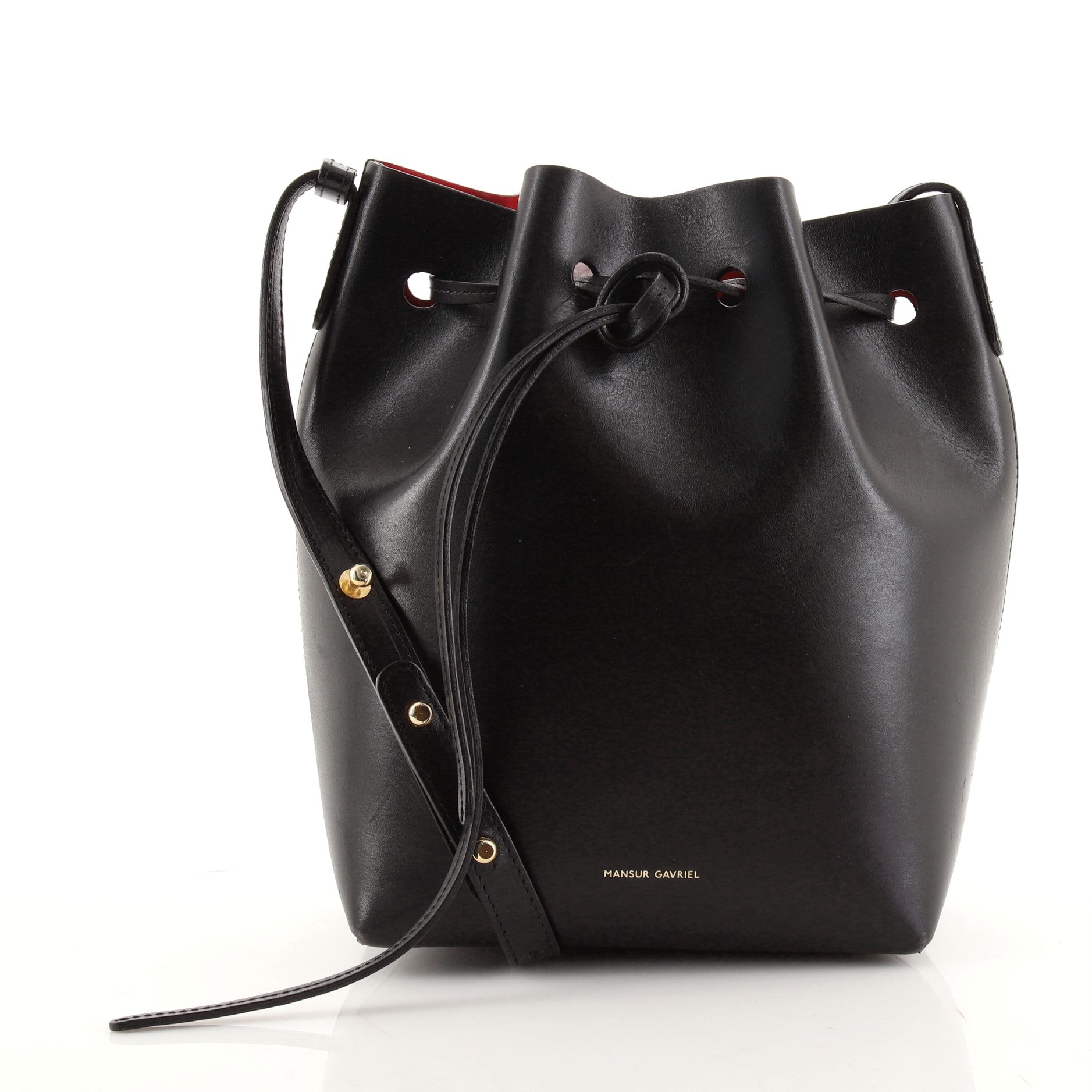 Bucket Bag Leather Mini