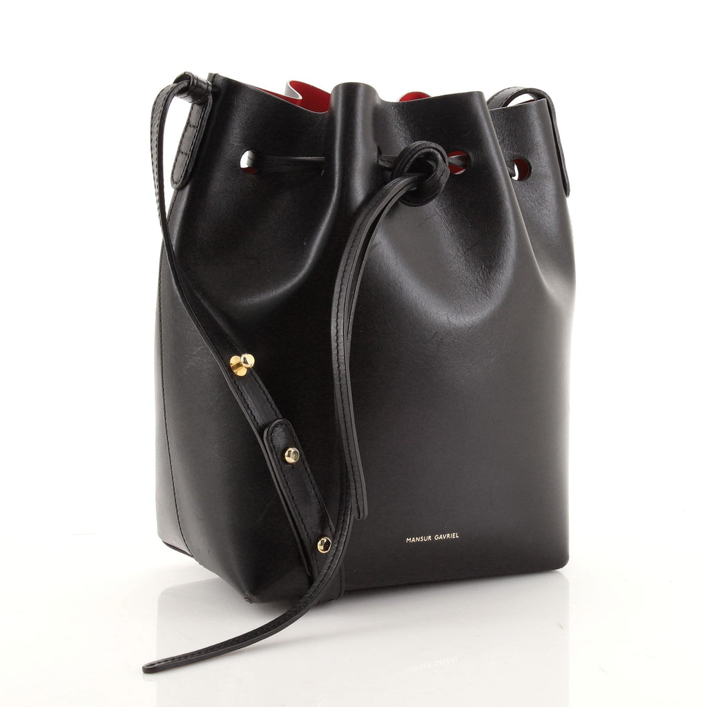 Bucket Bag Leather Mini