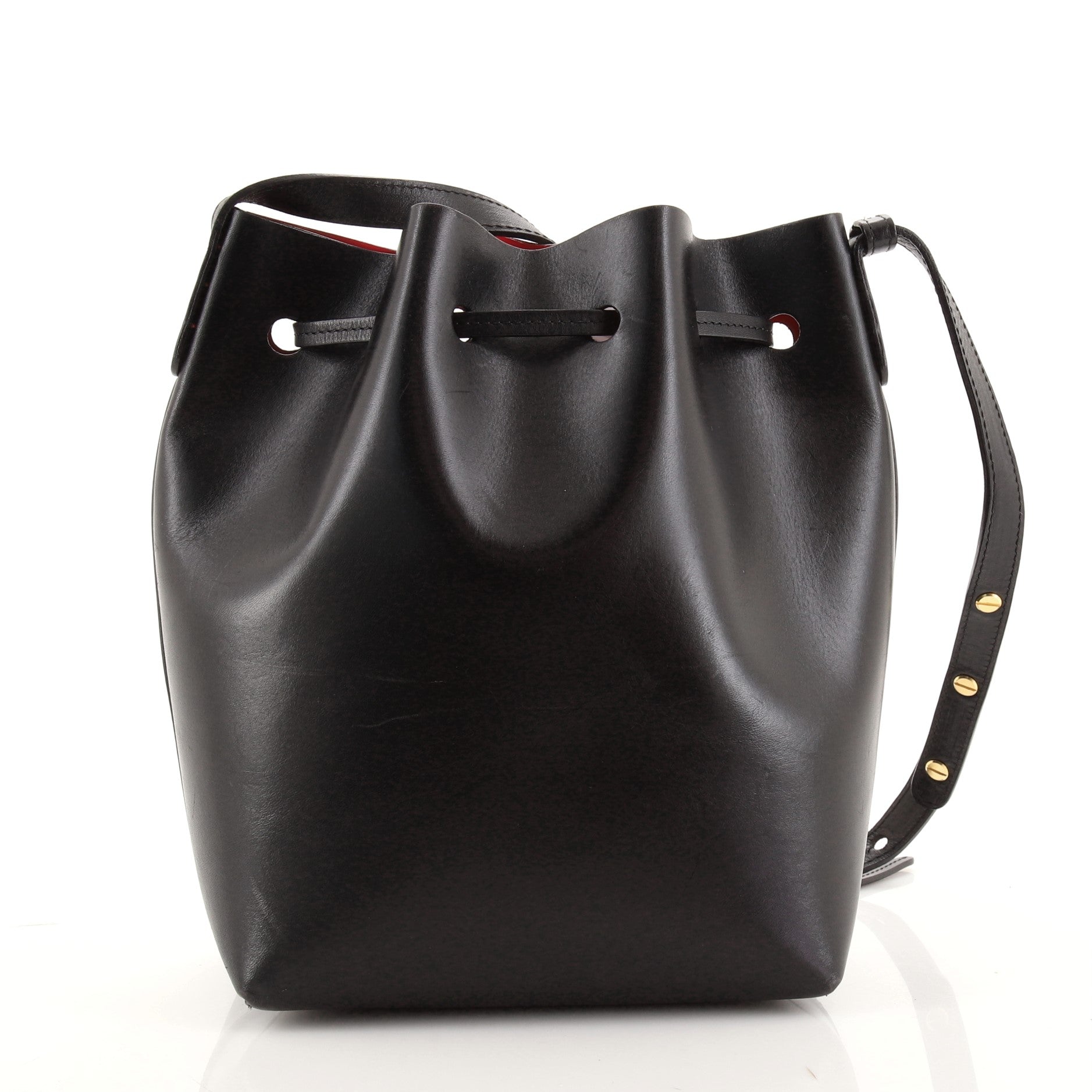Bucket Bag Leather Mini