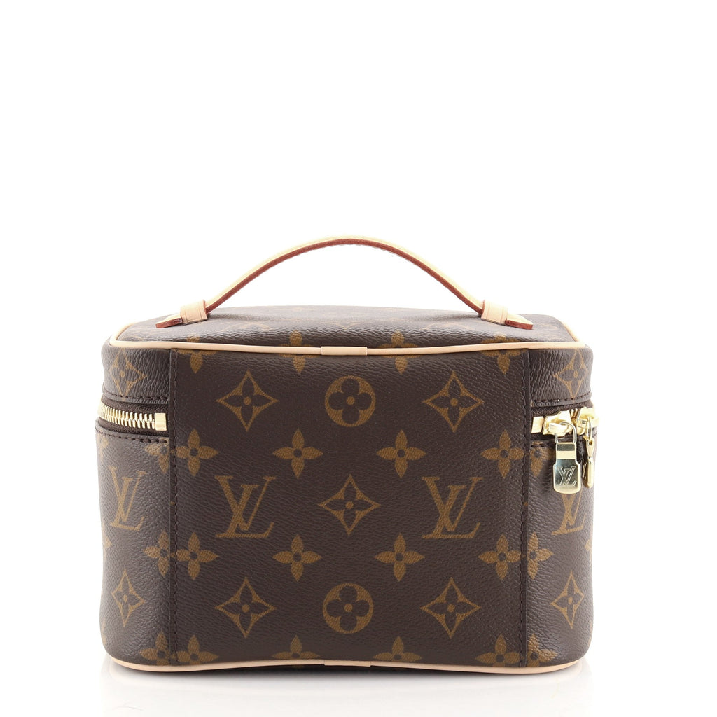 Nice Vanity Case Monogram Canvas Mini