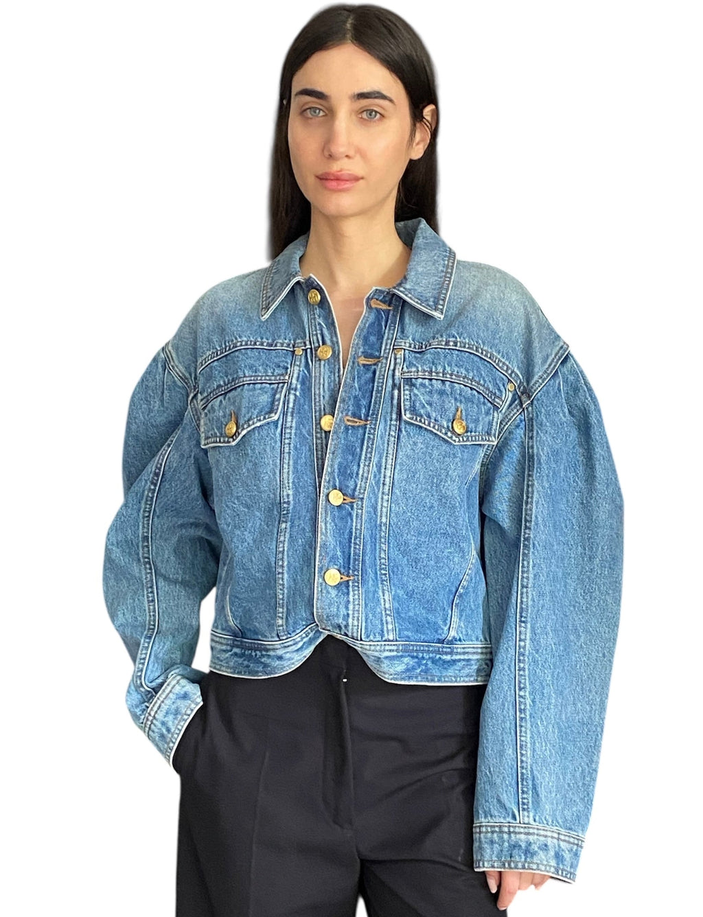 Ulla Johnson Denim Jacket - L
