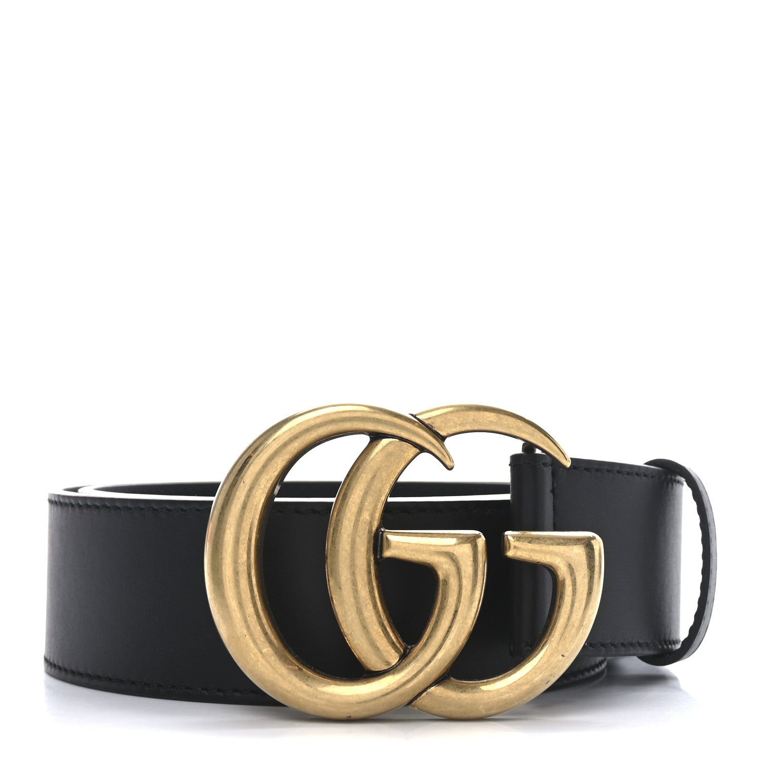 Calfskin Double G 40mm Belt 75 30 Black