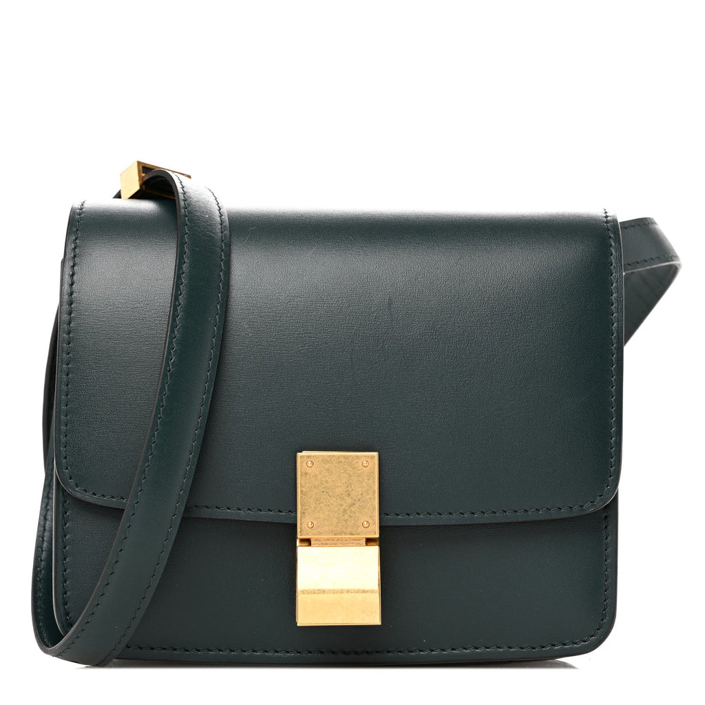 Box Calfskin Small Classic Box Flap Bag Amazone