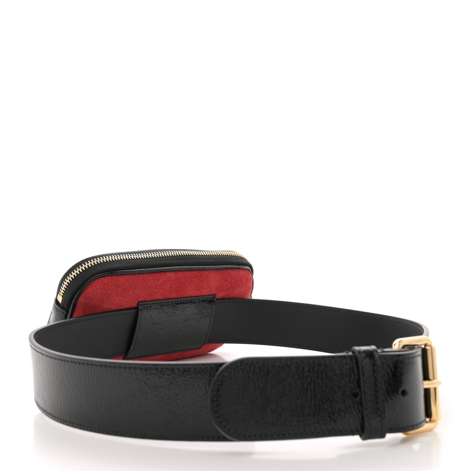 Suede Patent Ophidia Belted iPhone Case 85 34 Red