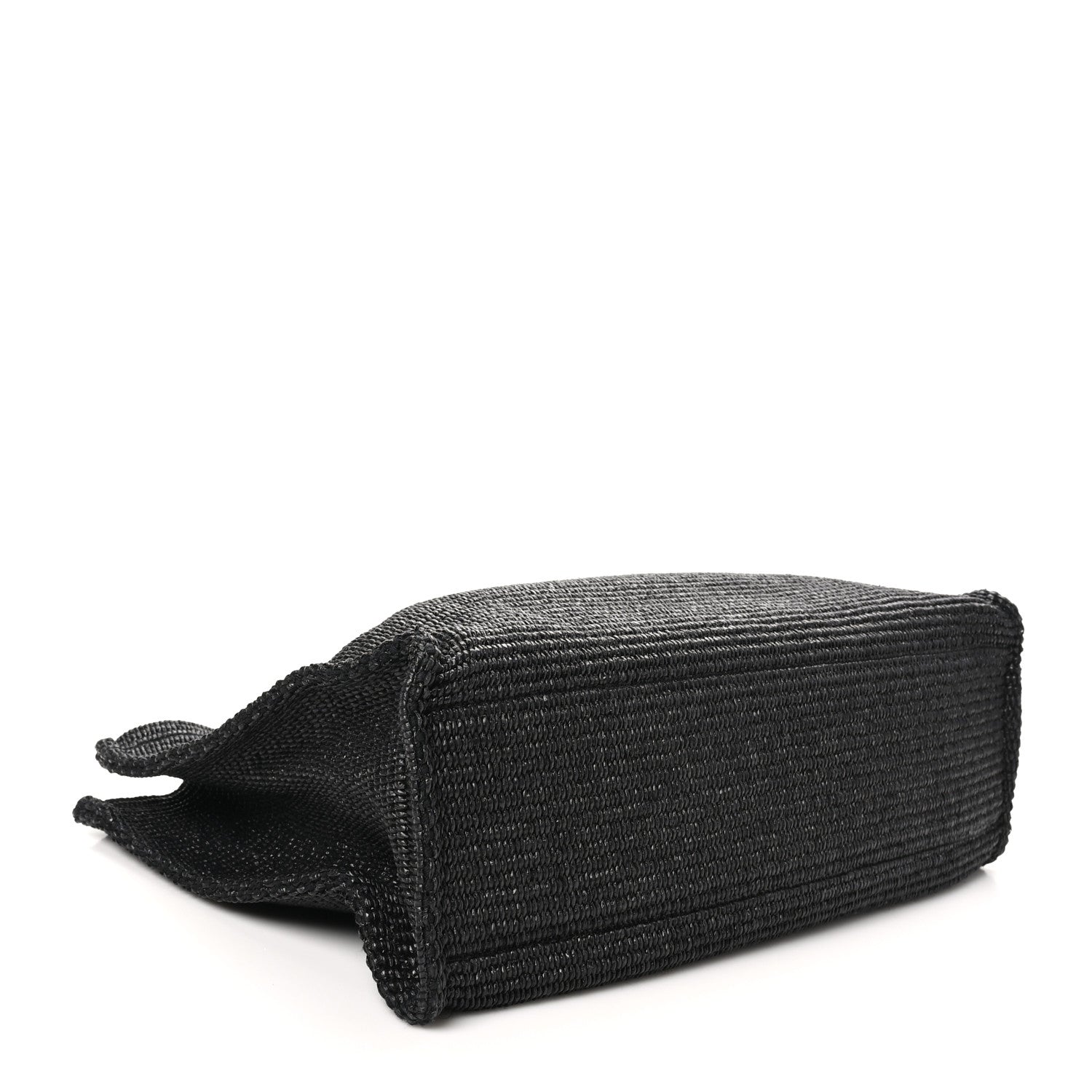 Raffia Large G Tote Black