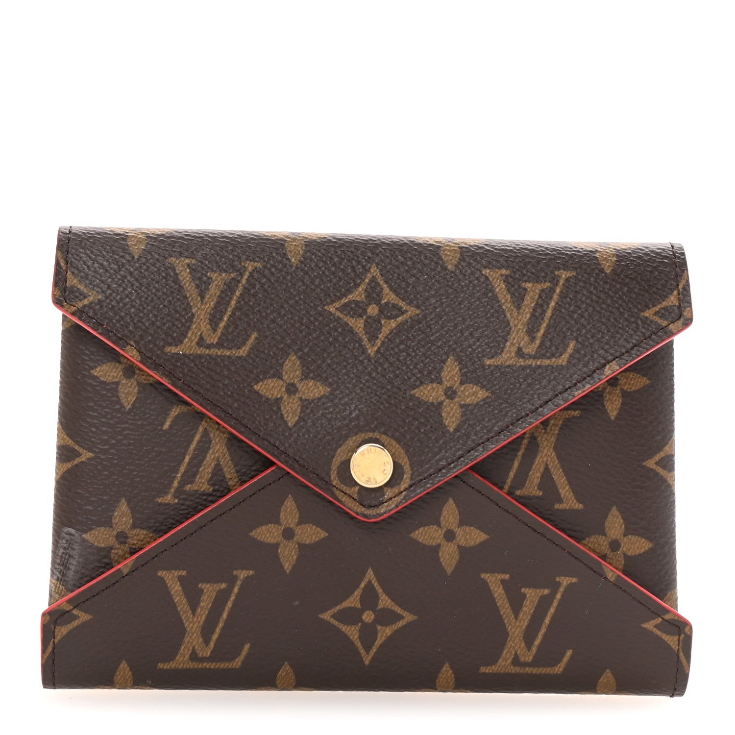 Monogram Medium Kirigami Pochette Insert Coquelicot