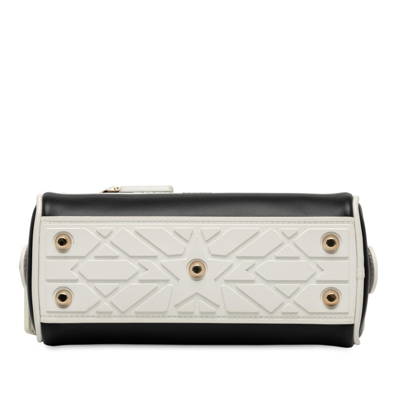 Dior Vibe Mini Bowling Bag Leather 2way Bag