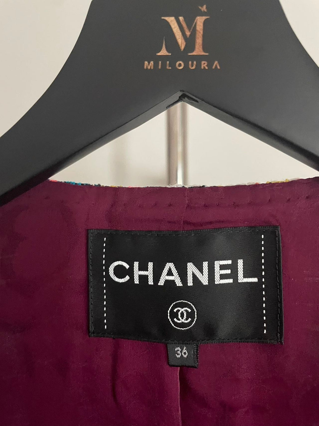 Chanel 2017 Tweed Pattern Evening Jacket  by Karl Lagerfeld