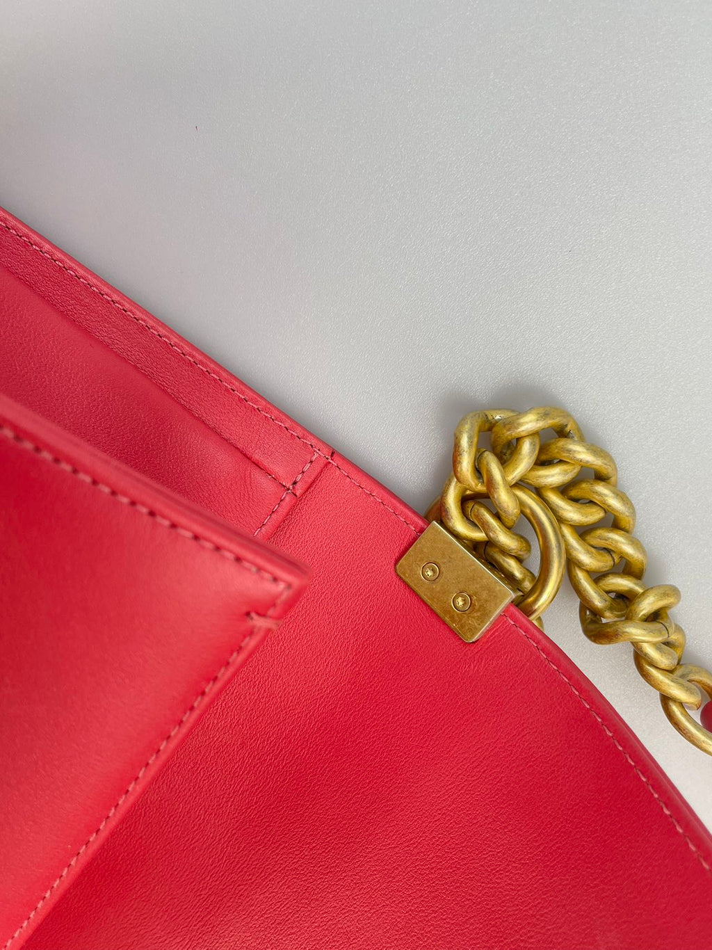Chanel Medium Le boy Bag in Hot Pink with Gold Hardware