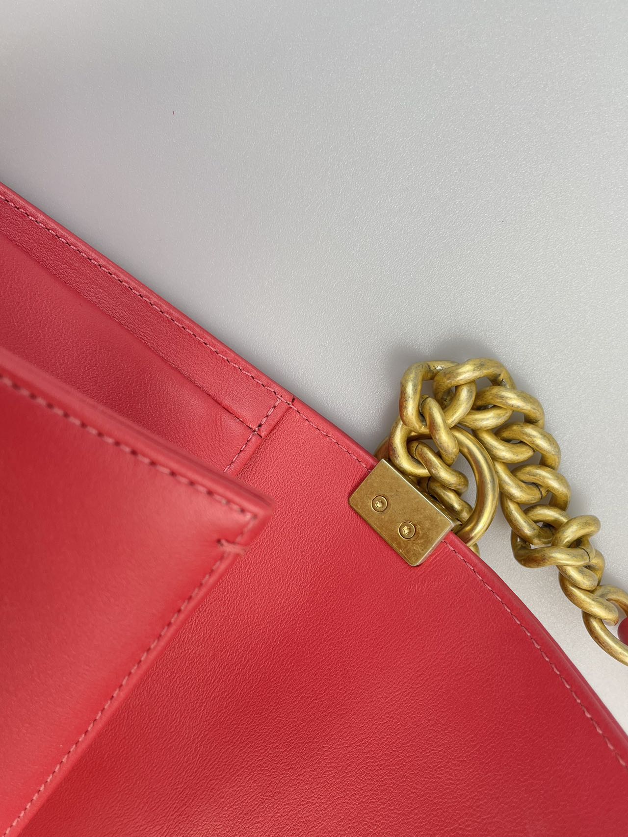 Chanel Medium Le boy Bag in Hot Pink with Gold Hardware