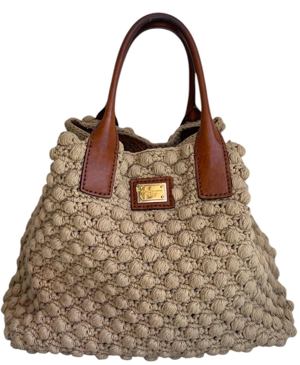 Dolce & Gabbana Woven Tote Bag