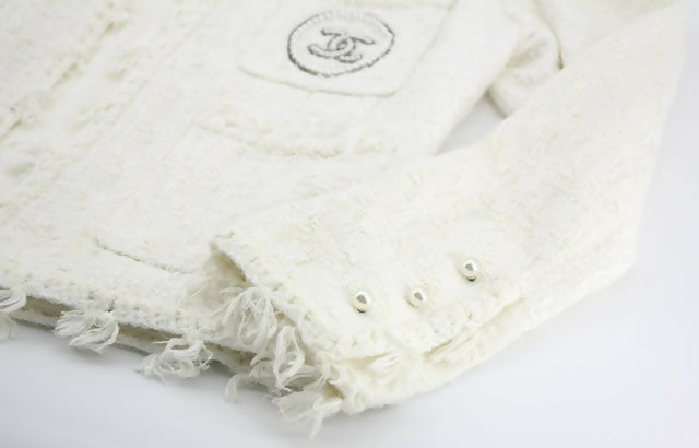 Chanel Vintage 2004 Cruise Ensemble Collarless Jacket