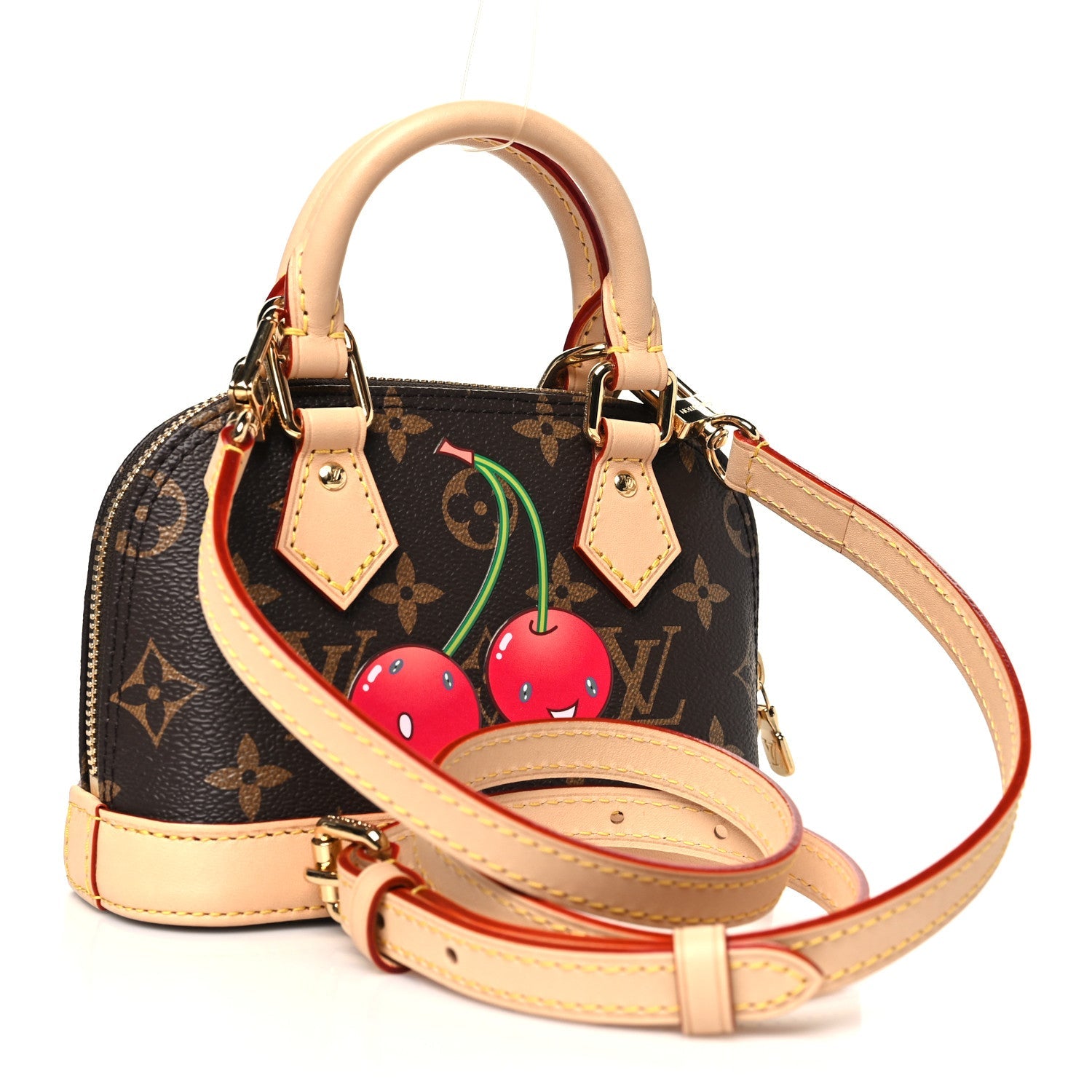 LV X TM Monogram Cerises Nano Alma