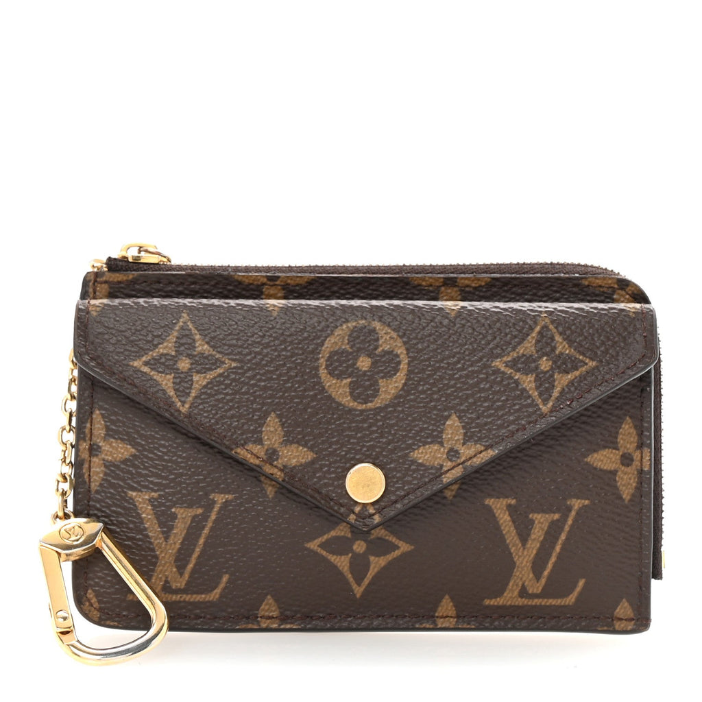 Monogram Recto Verso  Holder Black