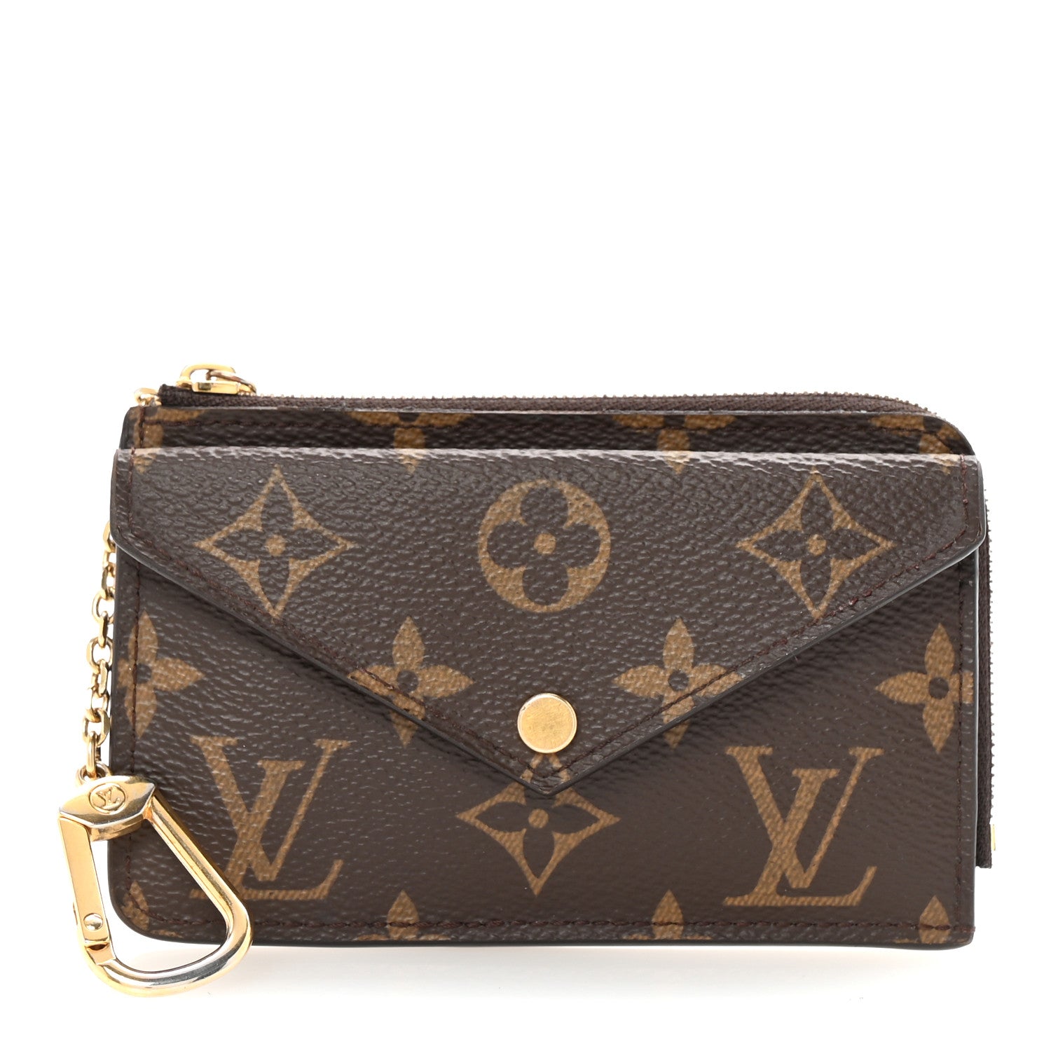 Monogram Recto Verso  Holder Black