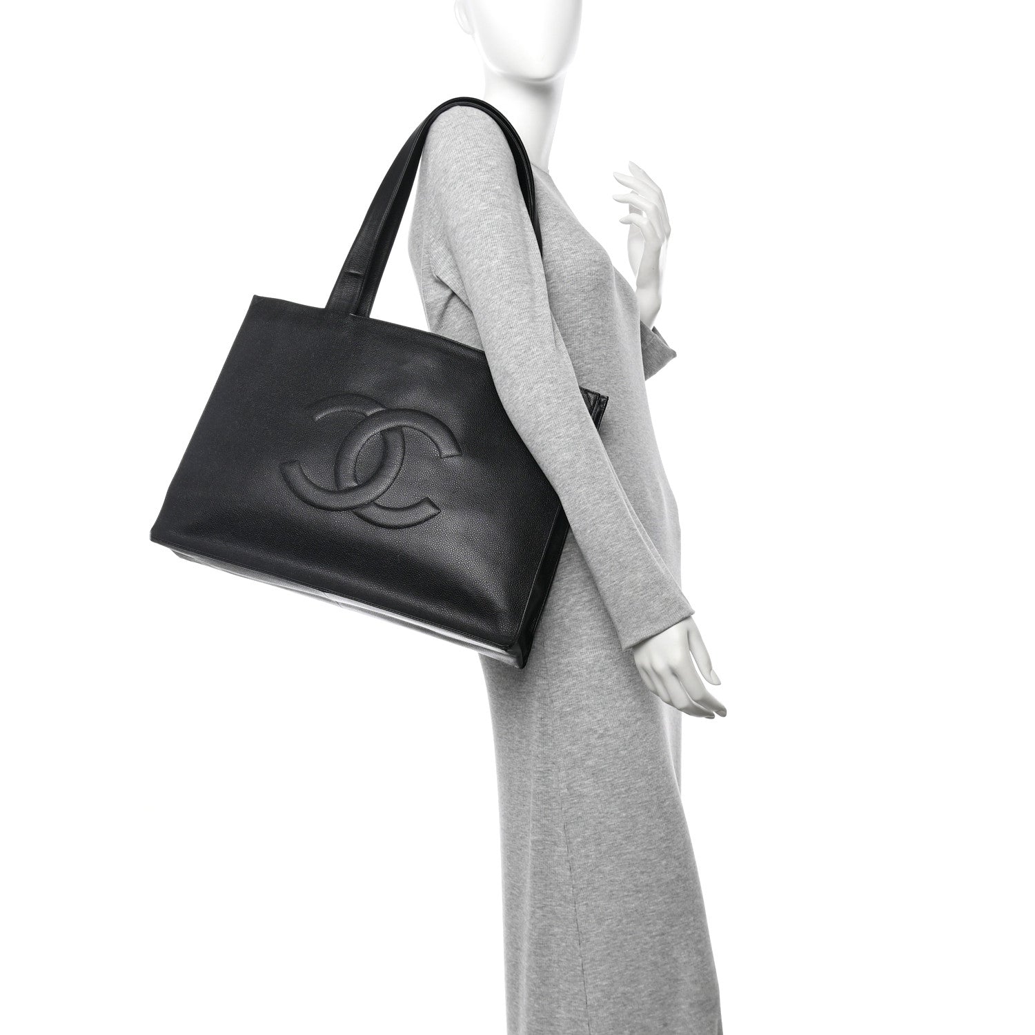 Caviar CC Tote Black