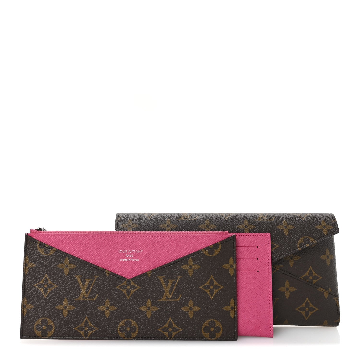 Monogram Kirigami Organizer Set Pondichery Pink