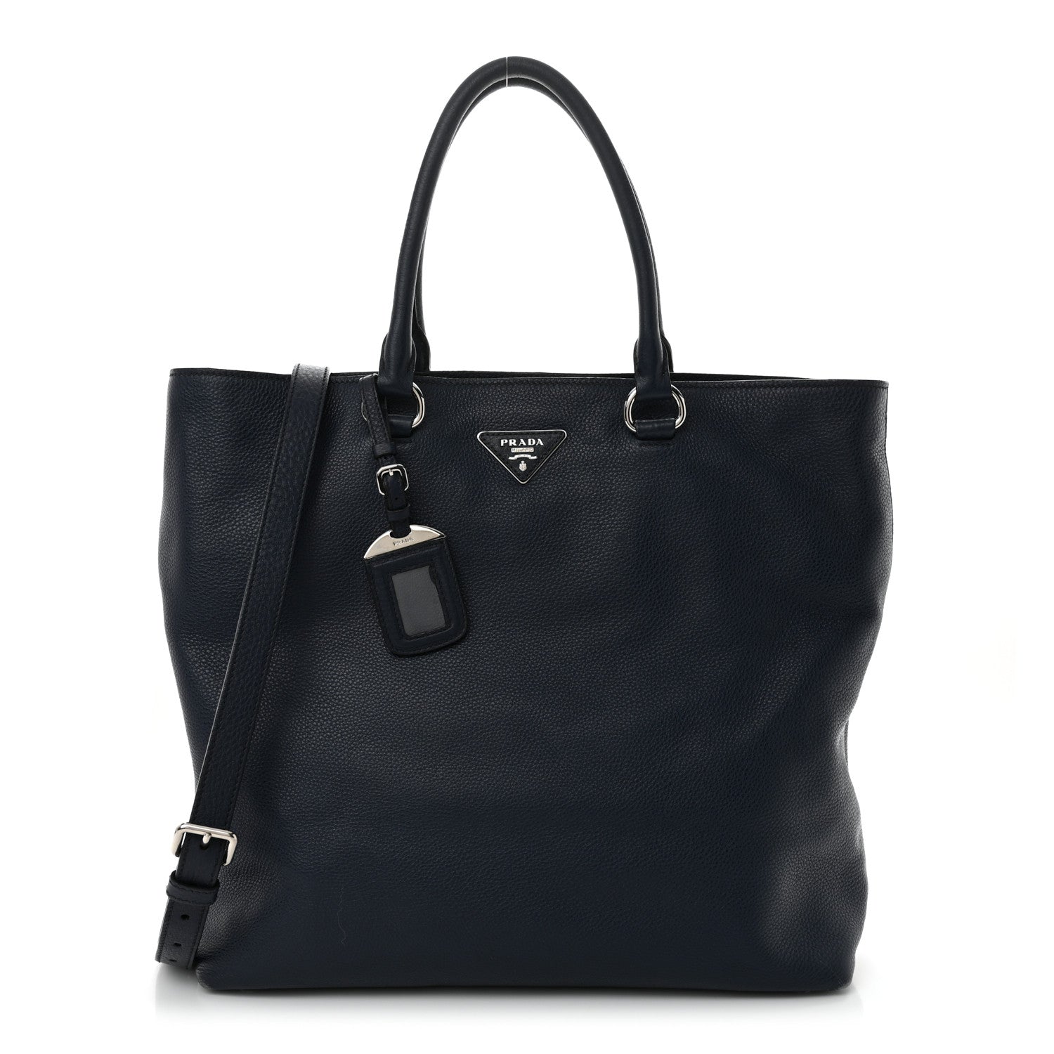 Vitello Daino Shopping Tote Baltico