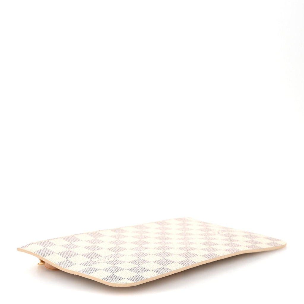Damier Azur Neverfull MM GM Pochette Rose Ballerine