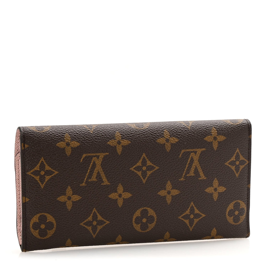 Monogram Josephine Wallet Rose Ballerine