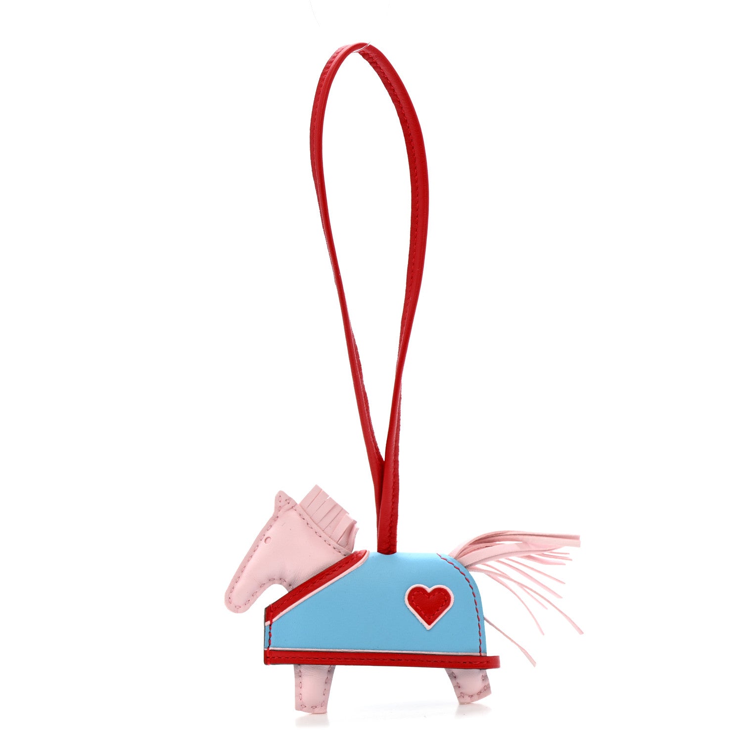 Milo Lambskin Grigri Rodeo Robeo Coeur Bag Charm PM Rose Darling Rouge Radieux Celeste
