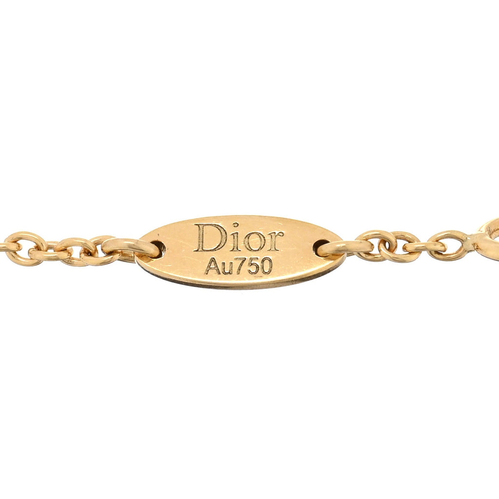 18K Yellow Gold Diamond Turquoise Rose des Vents Bracelet