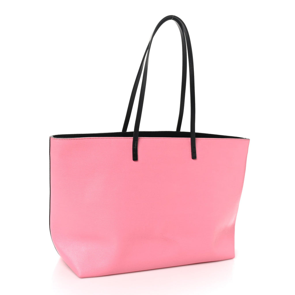 Vitello Elite Cuoio Monster Buggies Medium Roll Tote Lollypop Black