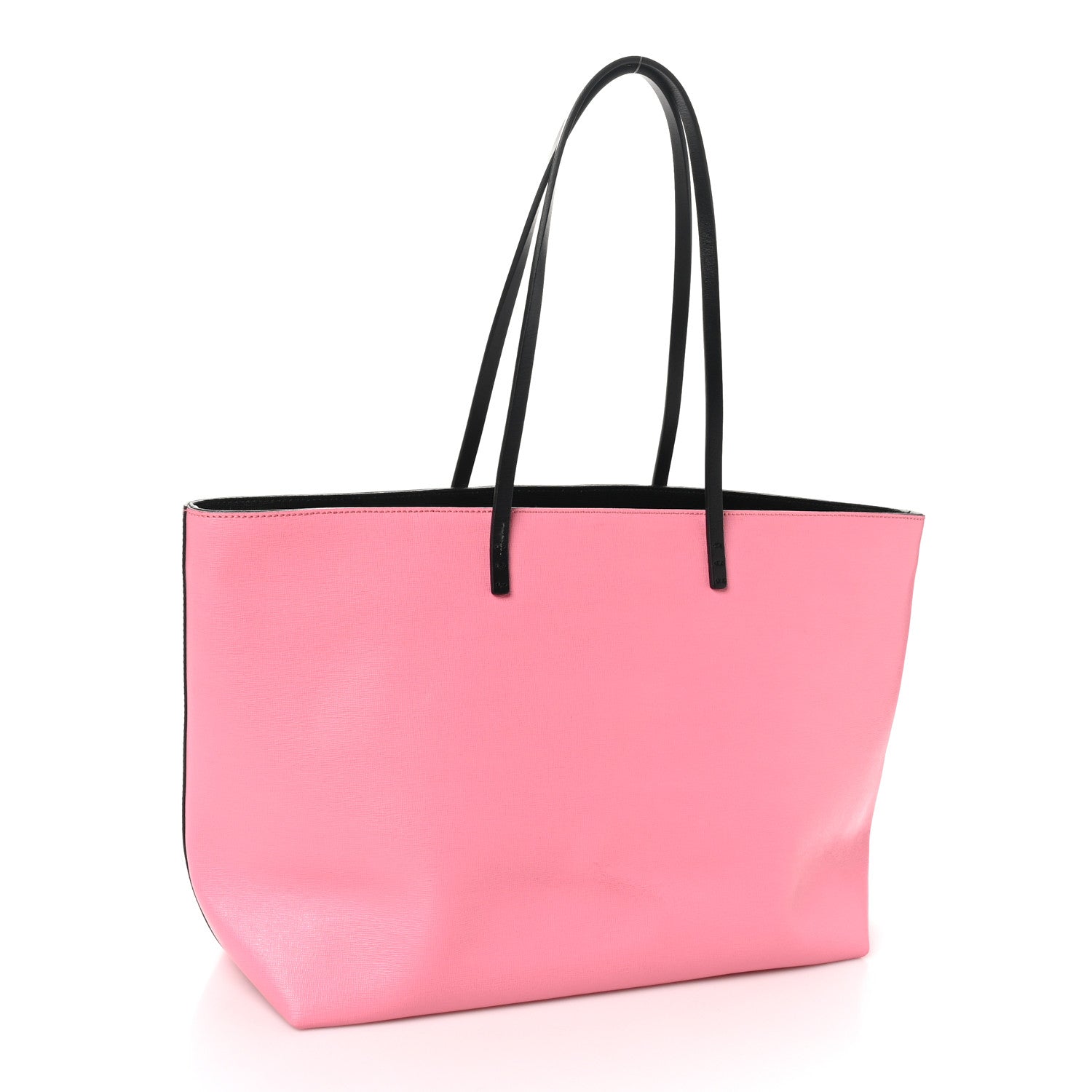 Vitello Elite Cuoio Monster Buggies Medium Roll Tote Lollypop Black