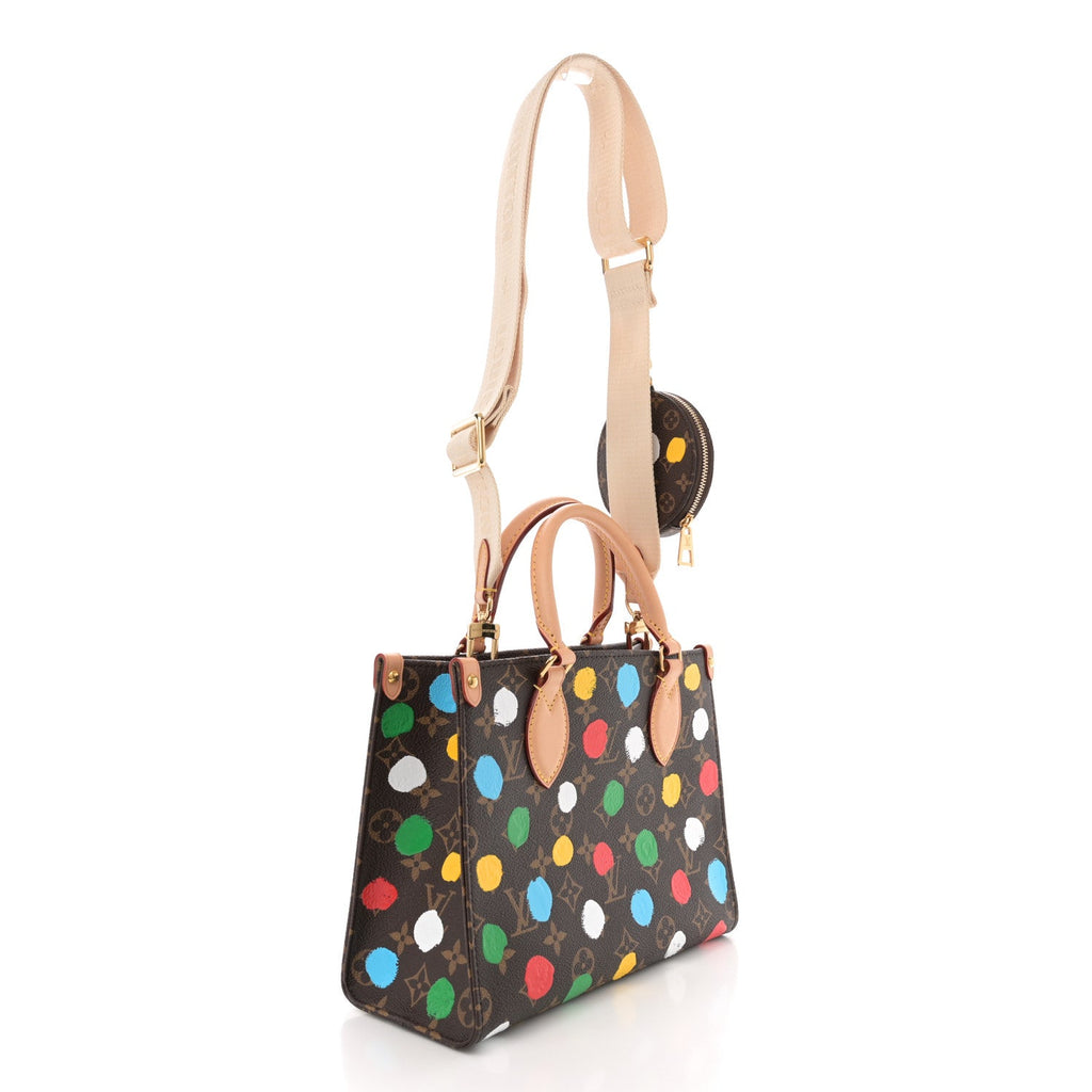 LV X YK Monogram Dots Onthego PM Multicolor