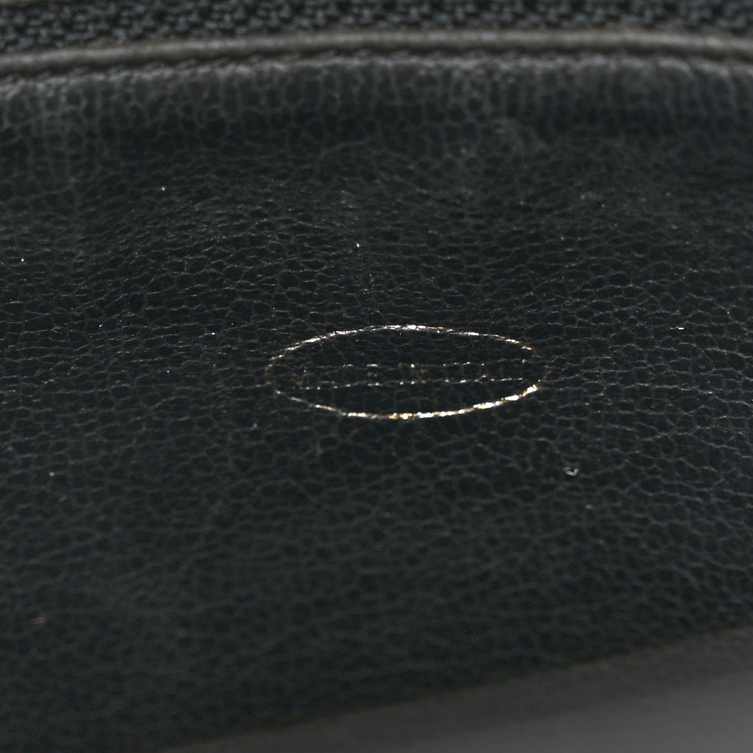 Caviar Triple CC Shoulder Bag Black