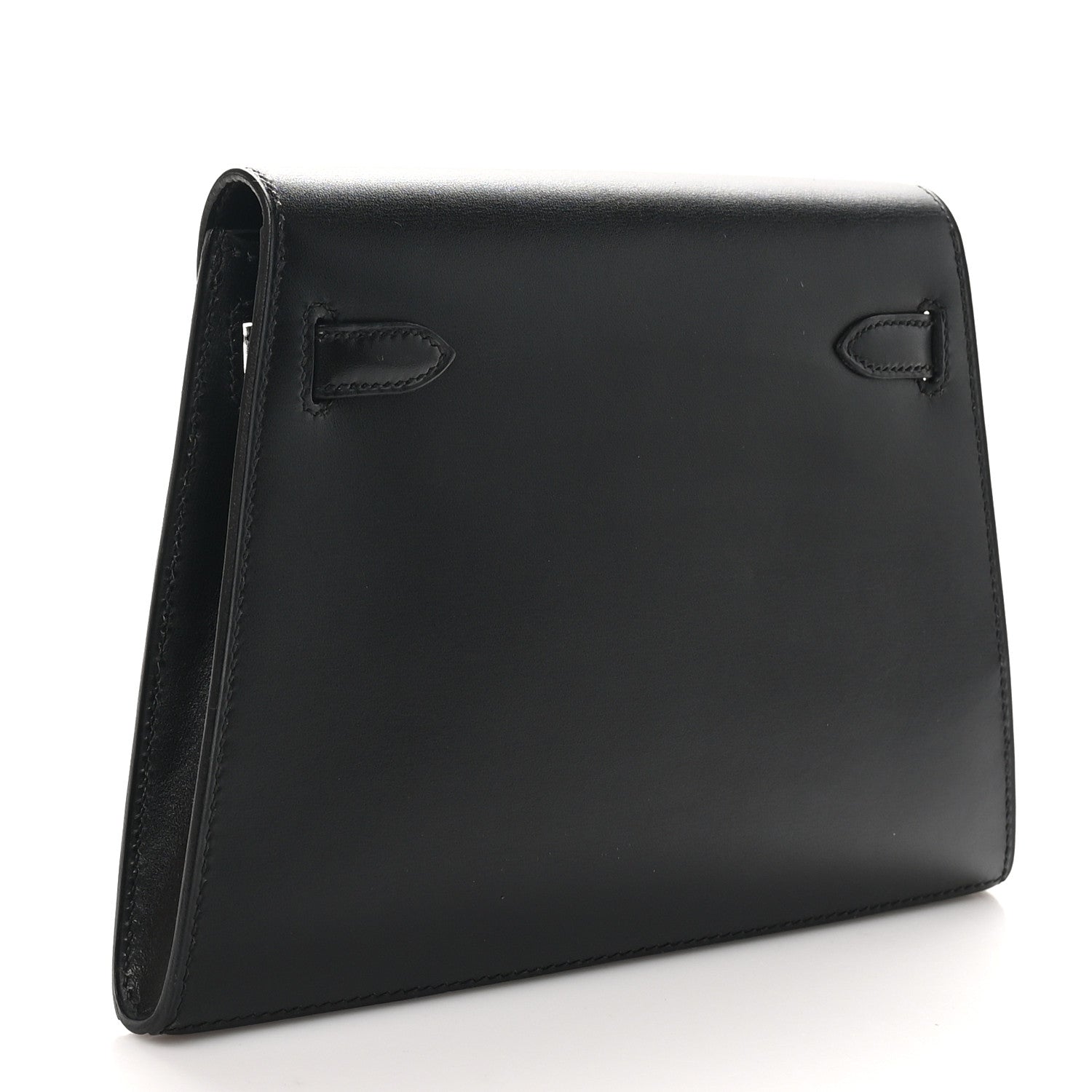 Box Kelly Crutch Clutch Black