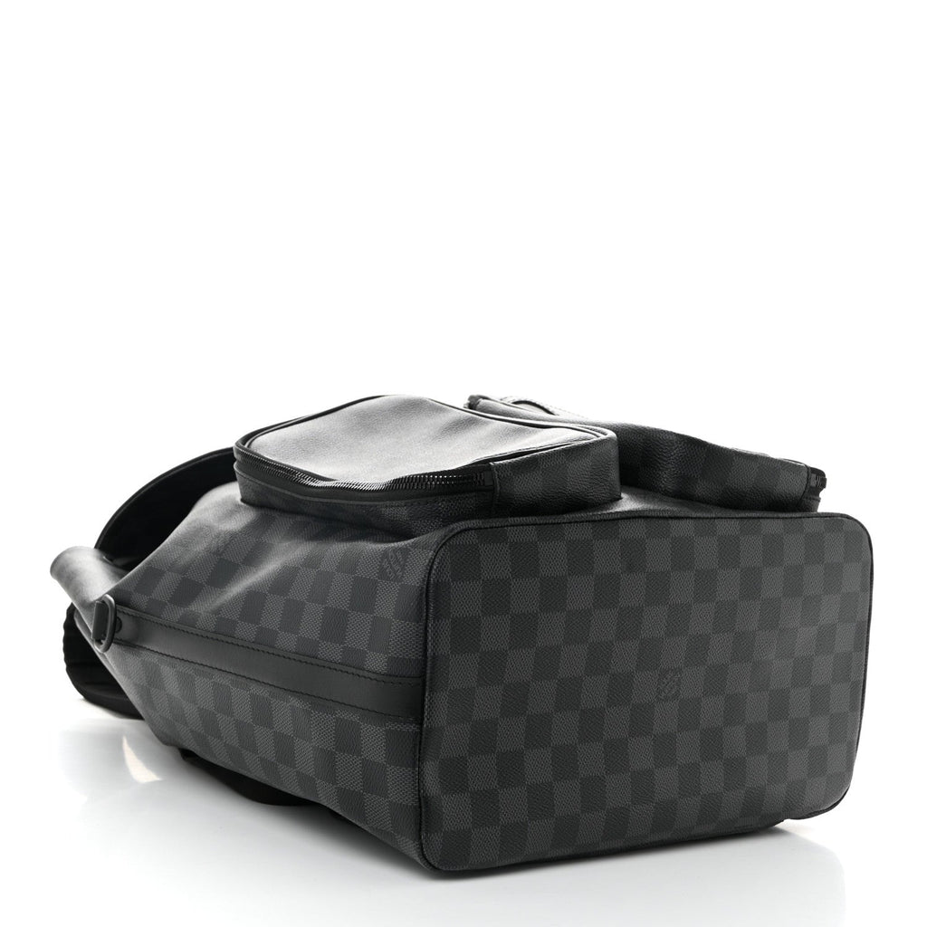 Damier Graphite Utility Backpack Red