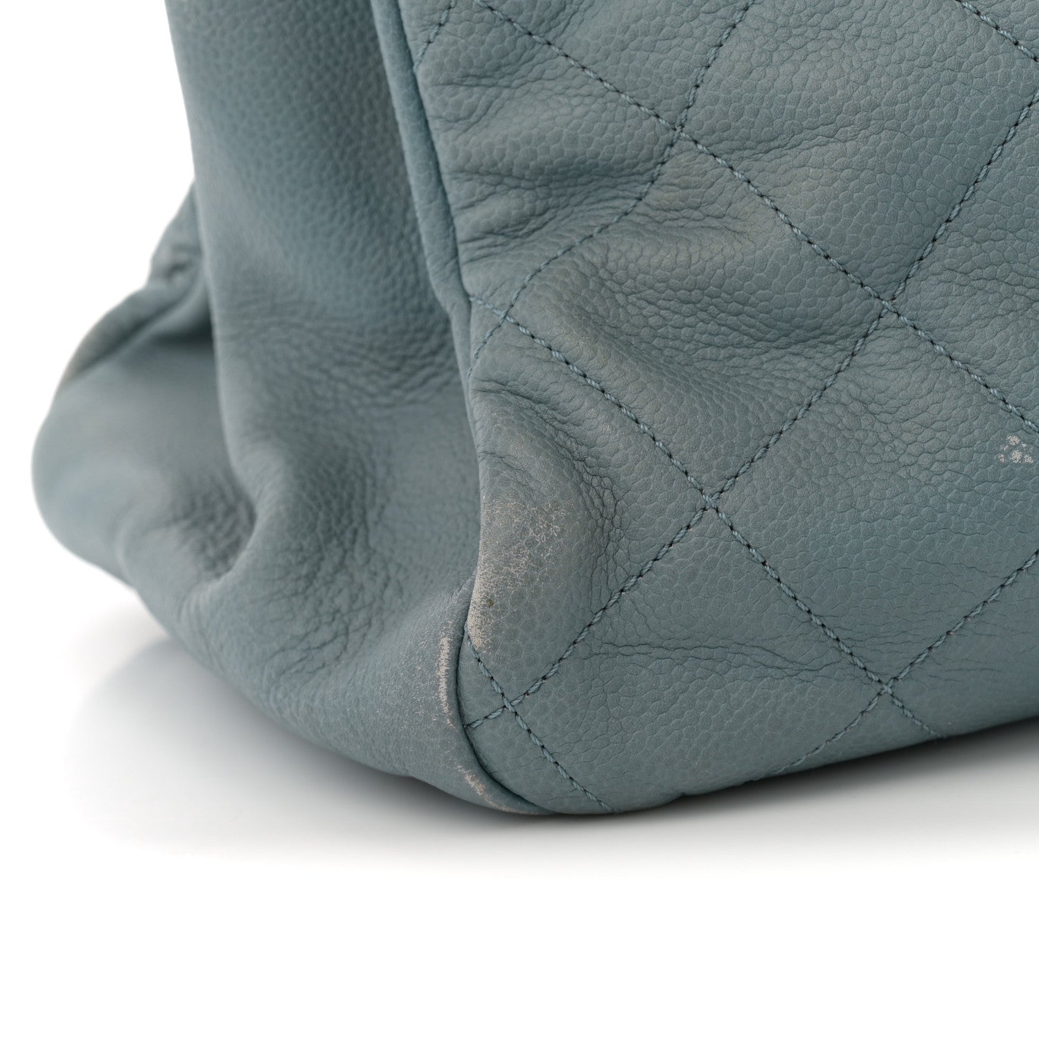 Caviar Quilted Timeless CC Tote Blue